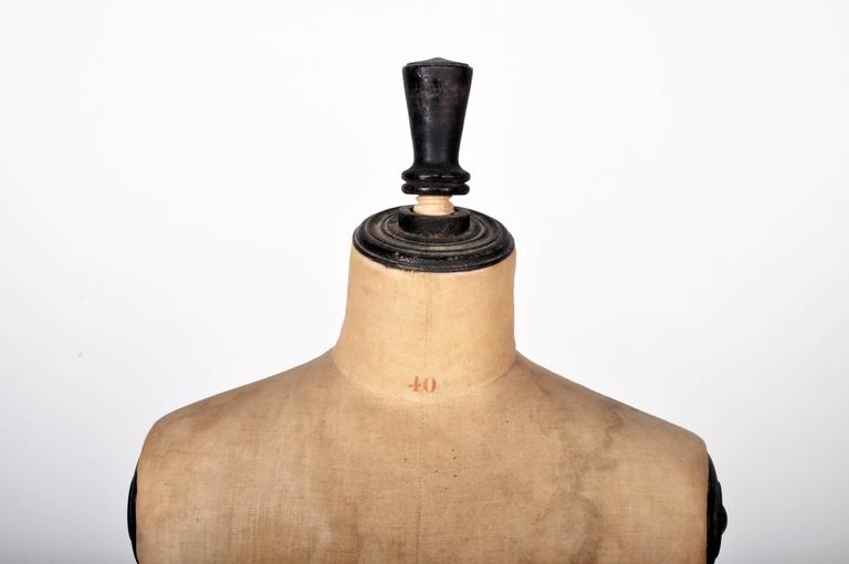 Vintage French Women’s Dress Form For Sale at 1stdibs