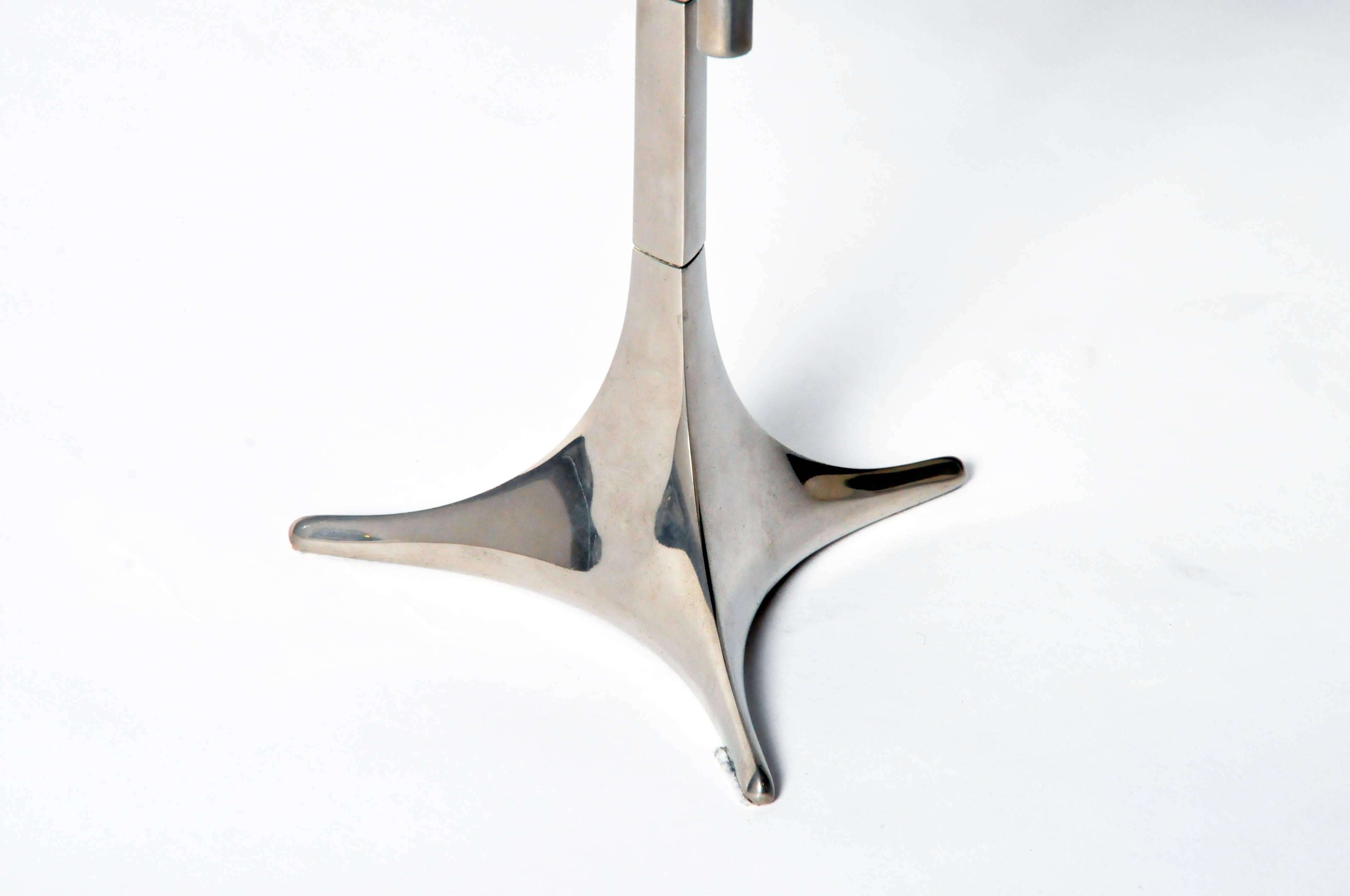 Metal Nagel Variante S22 Candleholder by Caesar Stoffi﻿