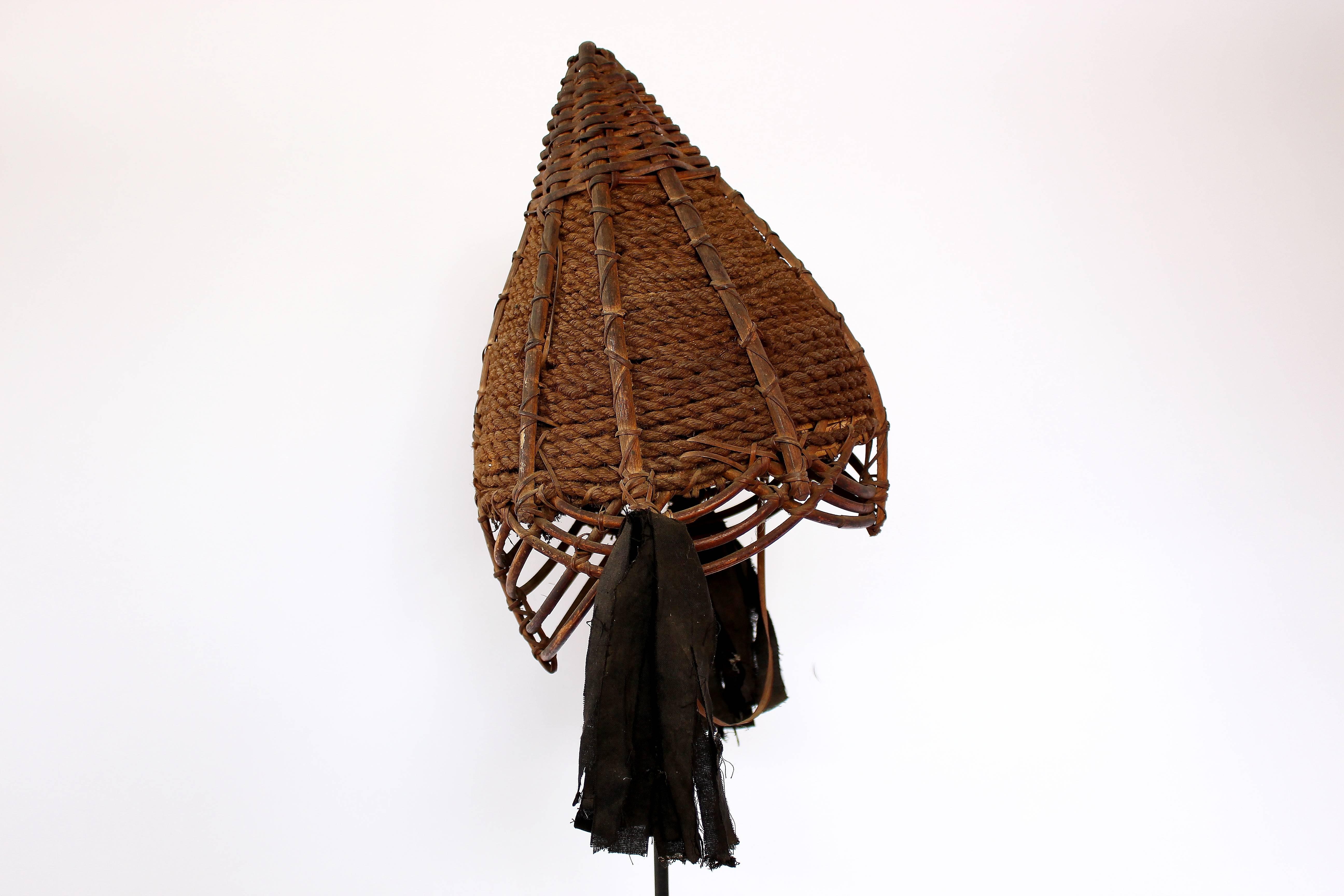 Tribal Naga Unadorned Conical Hats