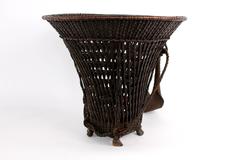 Woven Carrying Basket with Forehead Strap