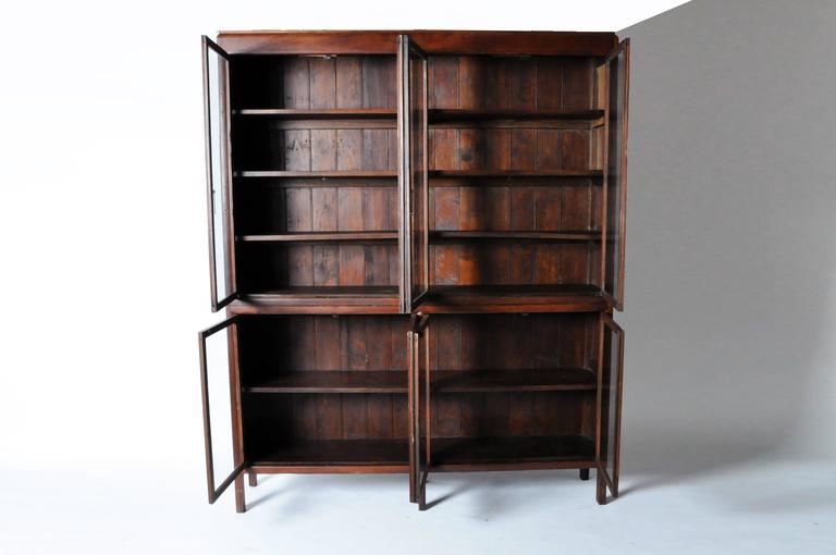 British Colonial Style Breakfront Bookcase at 1stDibs | colonial style ...