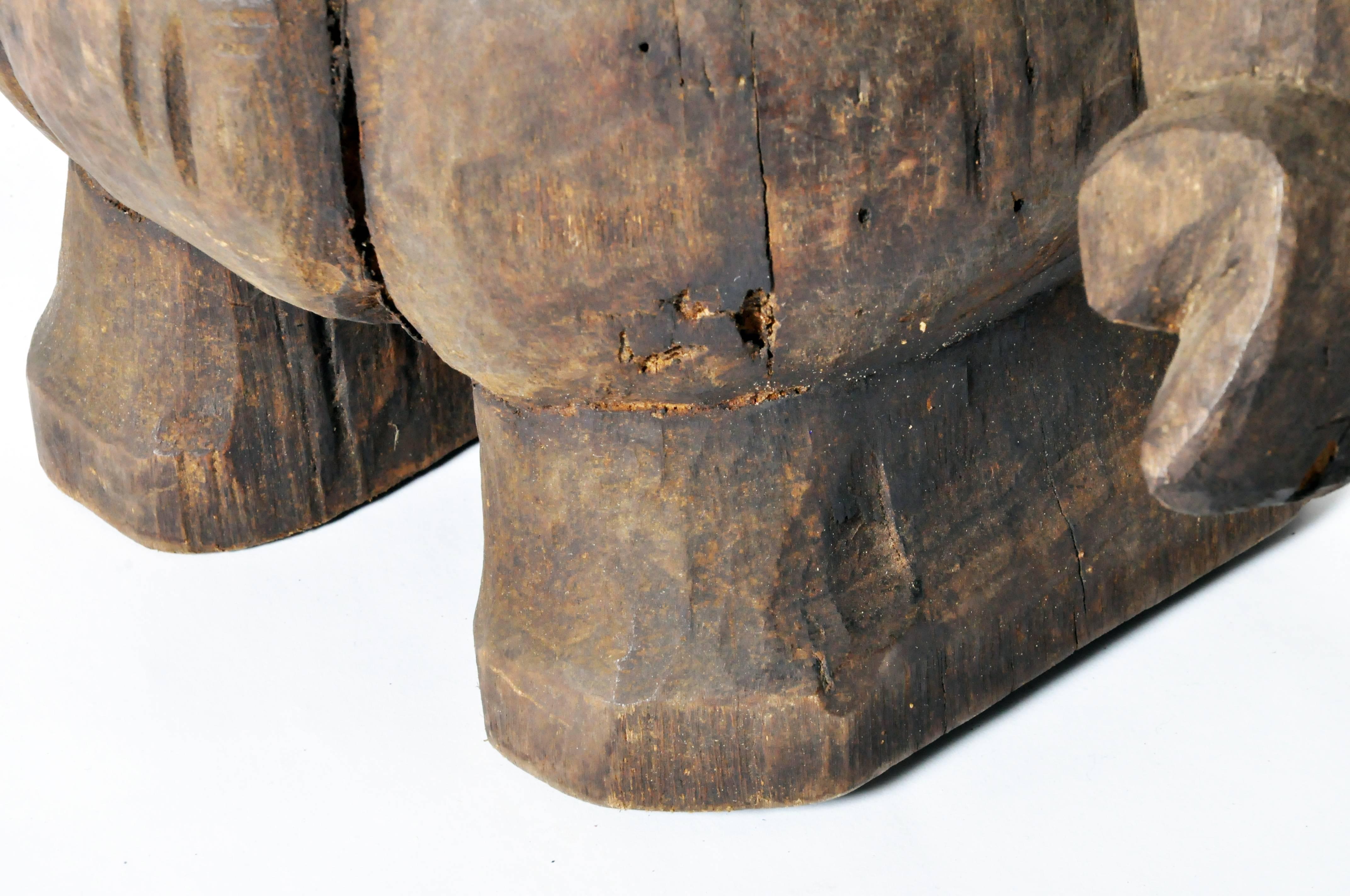 Southeast Asian Wooden Papier Mâché Figurine Mold 3