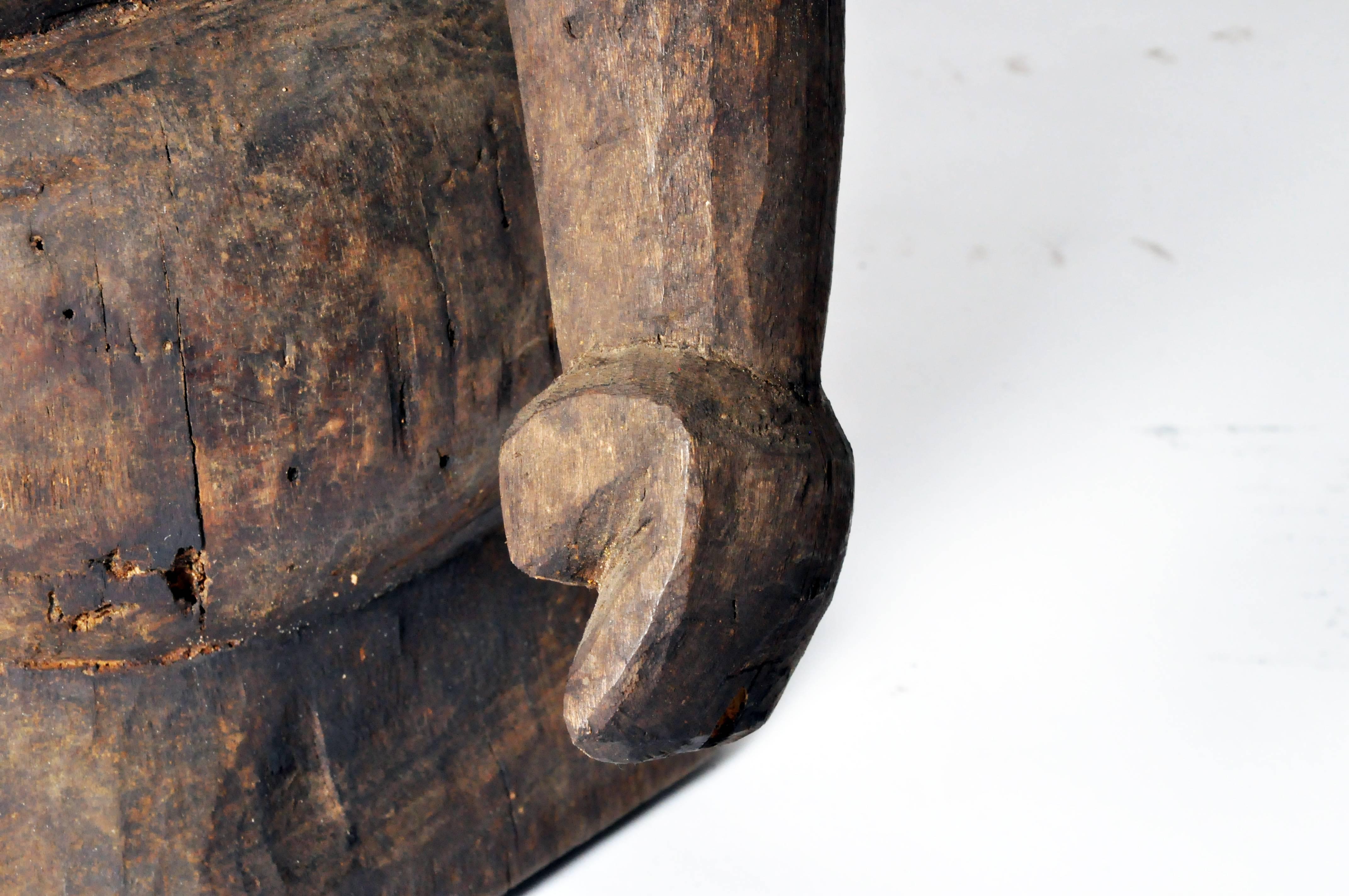 Southeast Asian Wooden Papier Mâché Figurine Mold 2