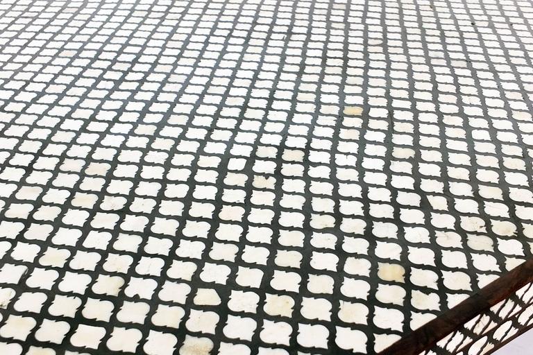 Bone Inlaid Dining Table at 1stDibs | bone inlay dining tables