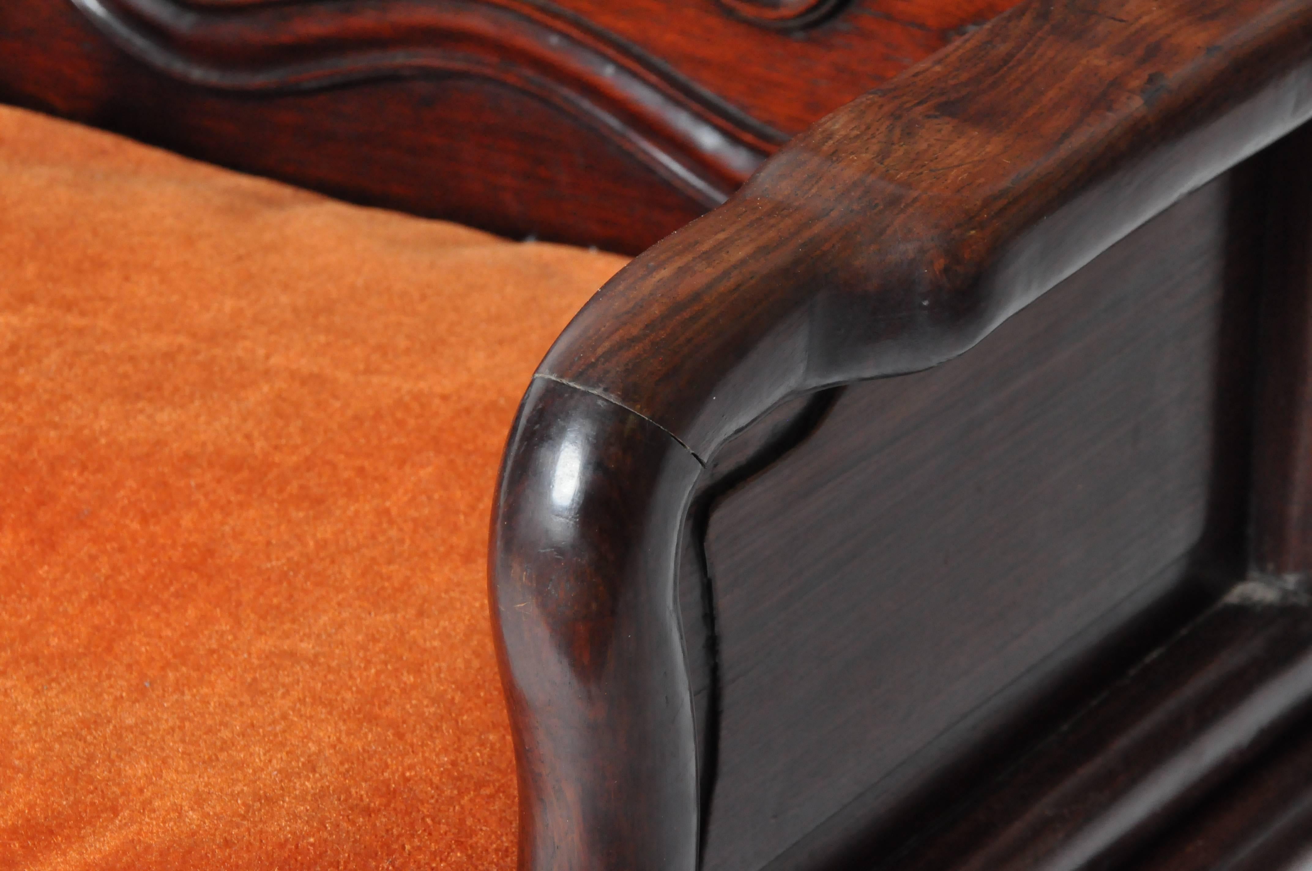 Pair of Chinese Hardwood Armchairs 2
