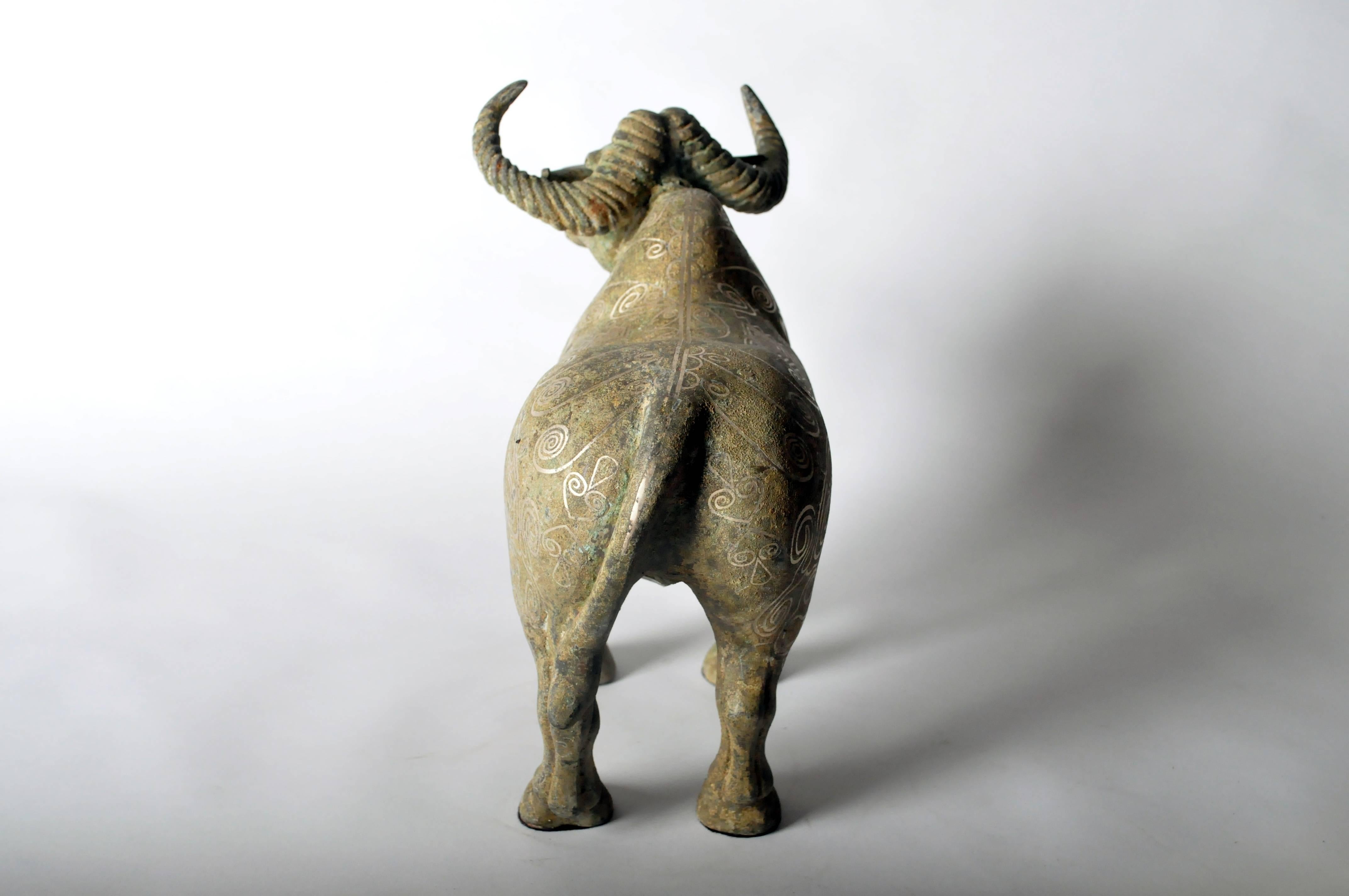 china bronze bull sculpture