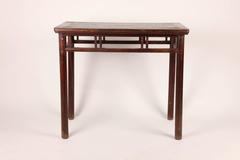 Chinese Wine Tables with Stretcher