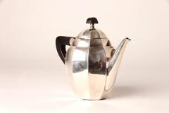 Silver Plated Tea Pot by Maurice Du Fresne
