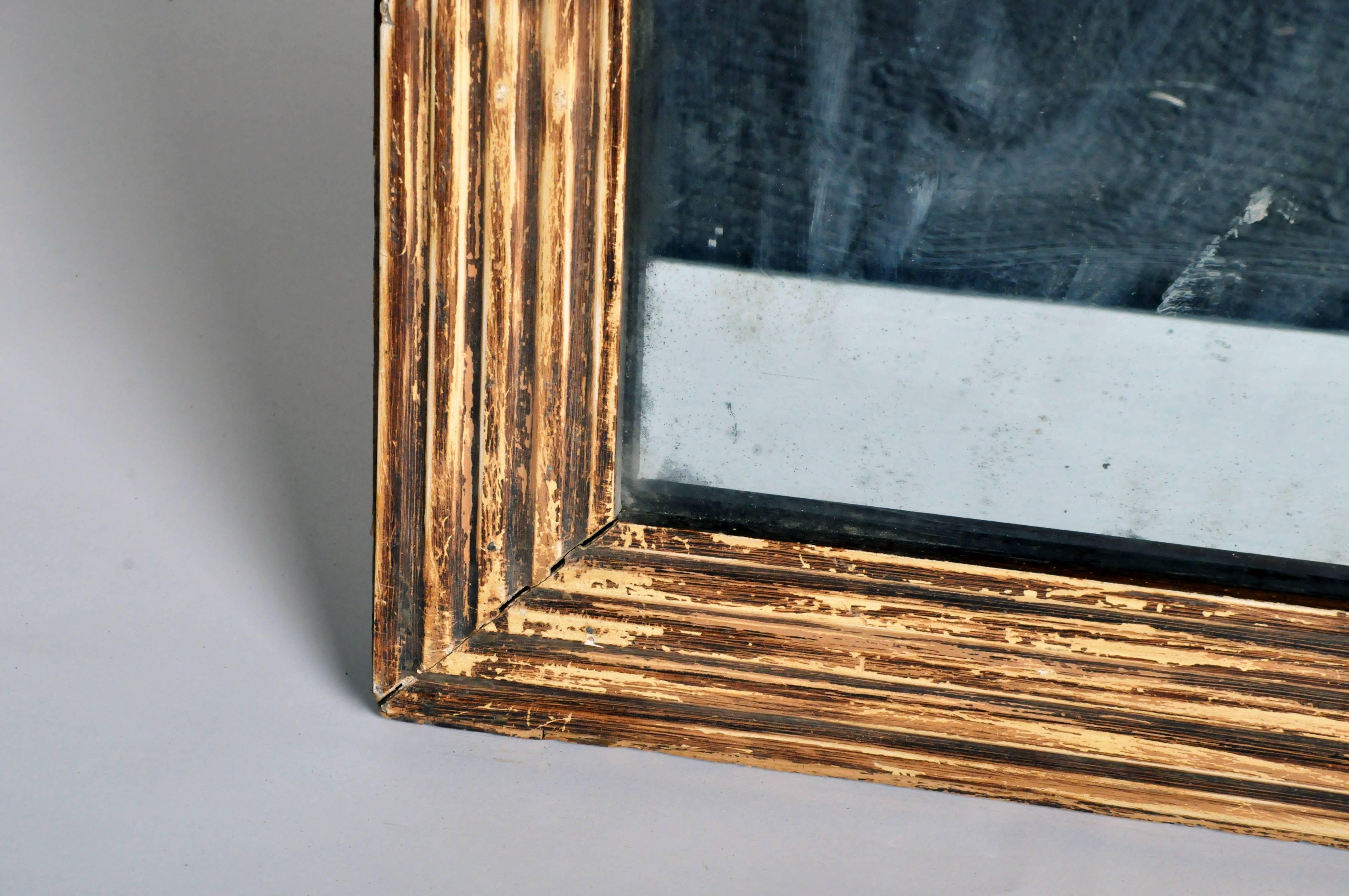 French Empire Style Pinewood Mirror 3