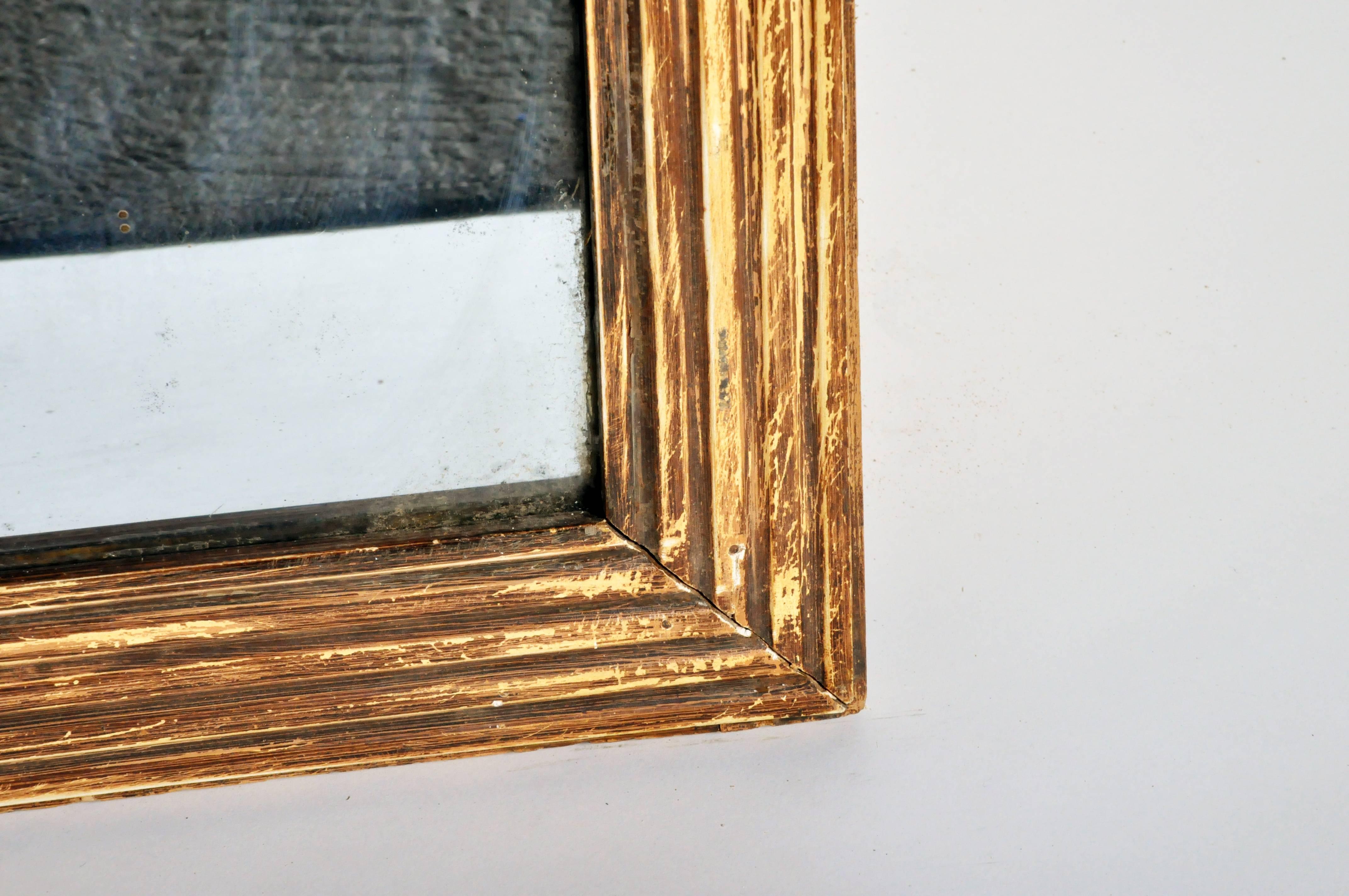 French Empire Style Pinewood Mirror 2