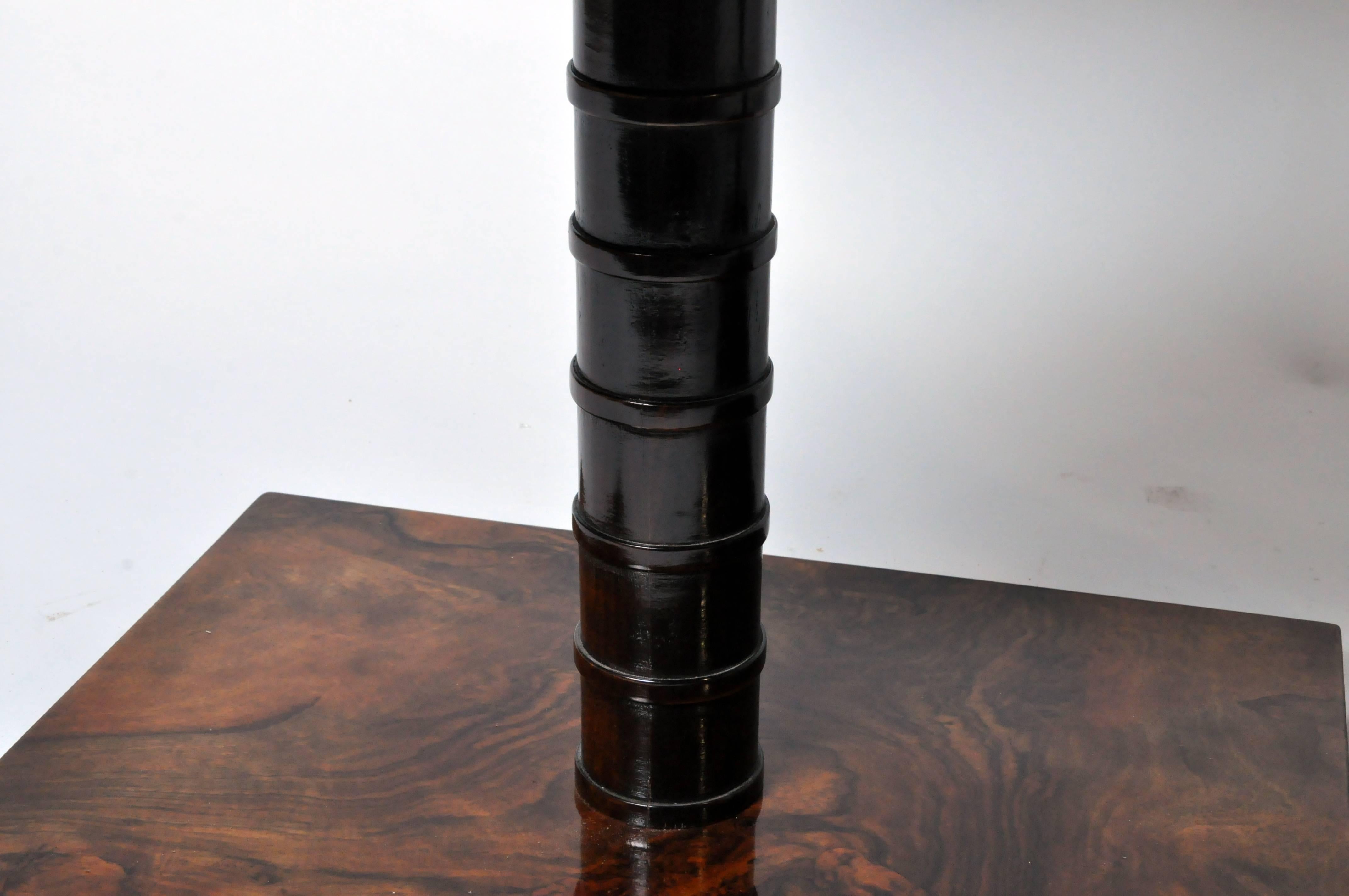 Pair of Art Deco Side Tables with Rotatable Shelves 2