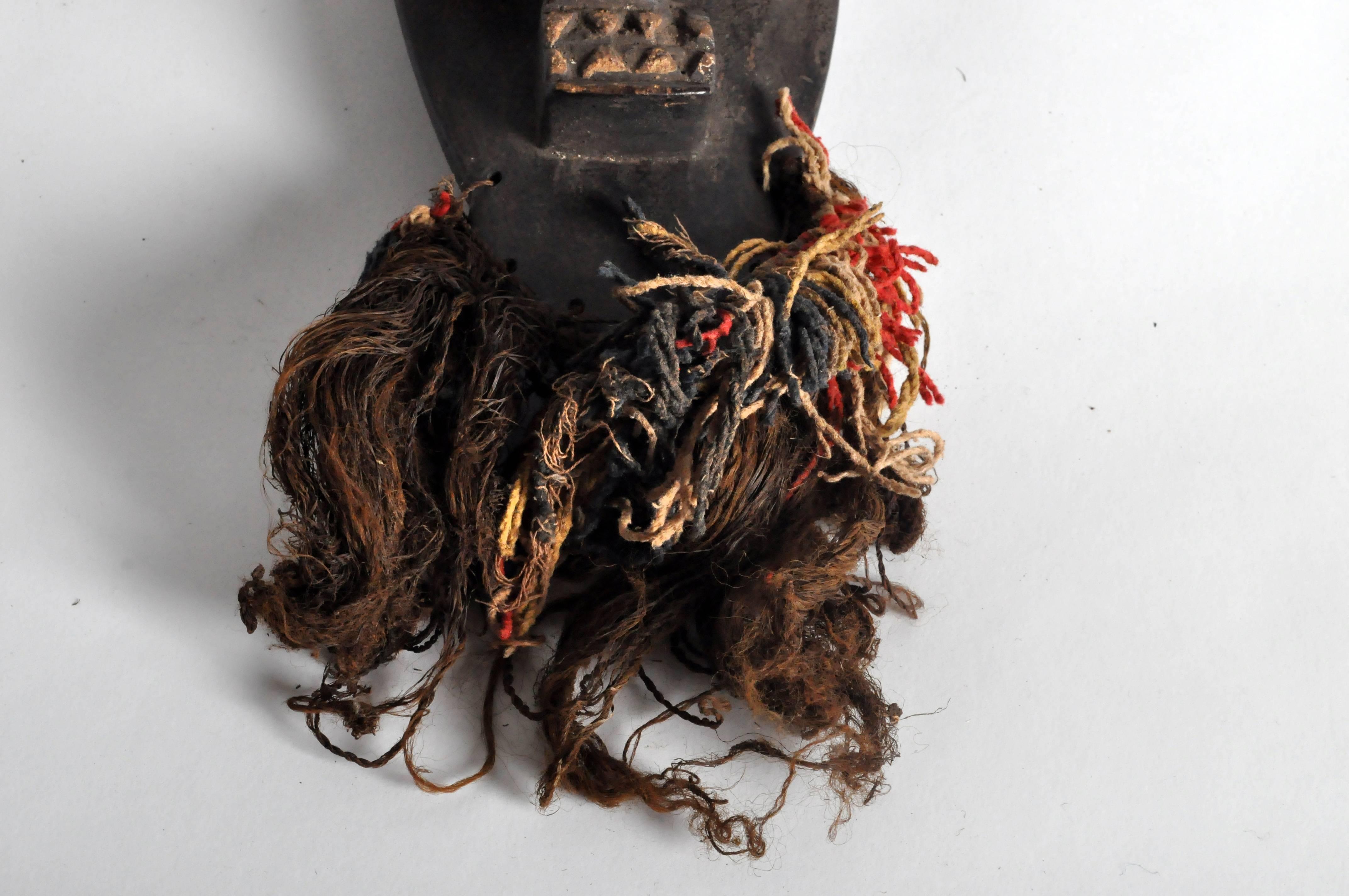 Ivorian Wooden Grebo Tribe Mask