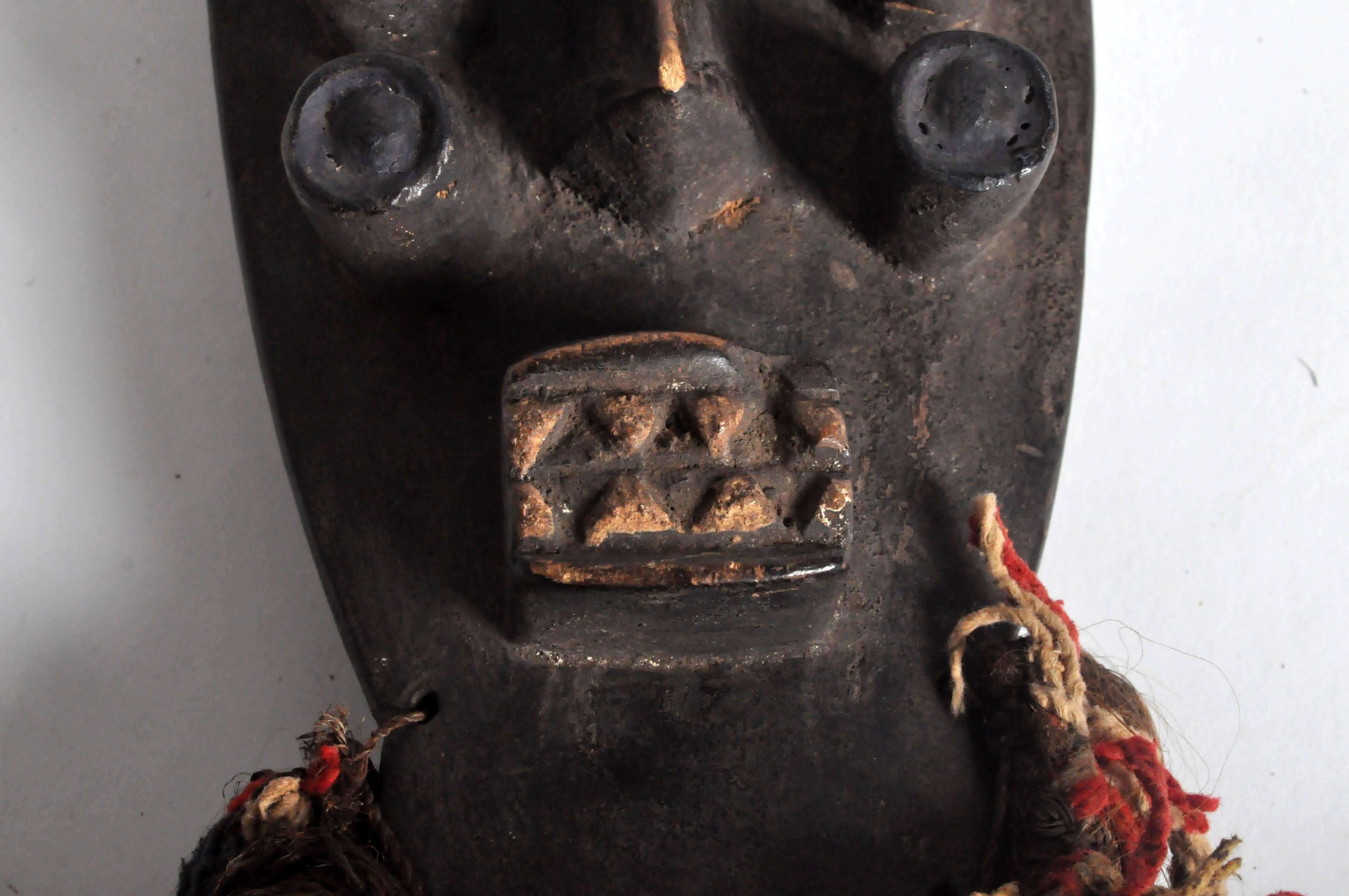 Tribal Wooden Grebo Tribe Mask