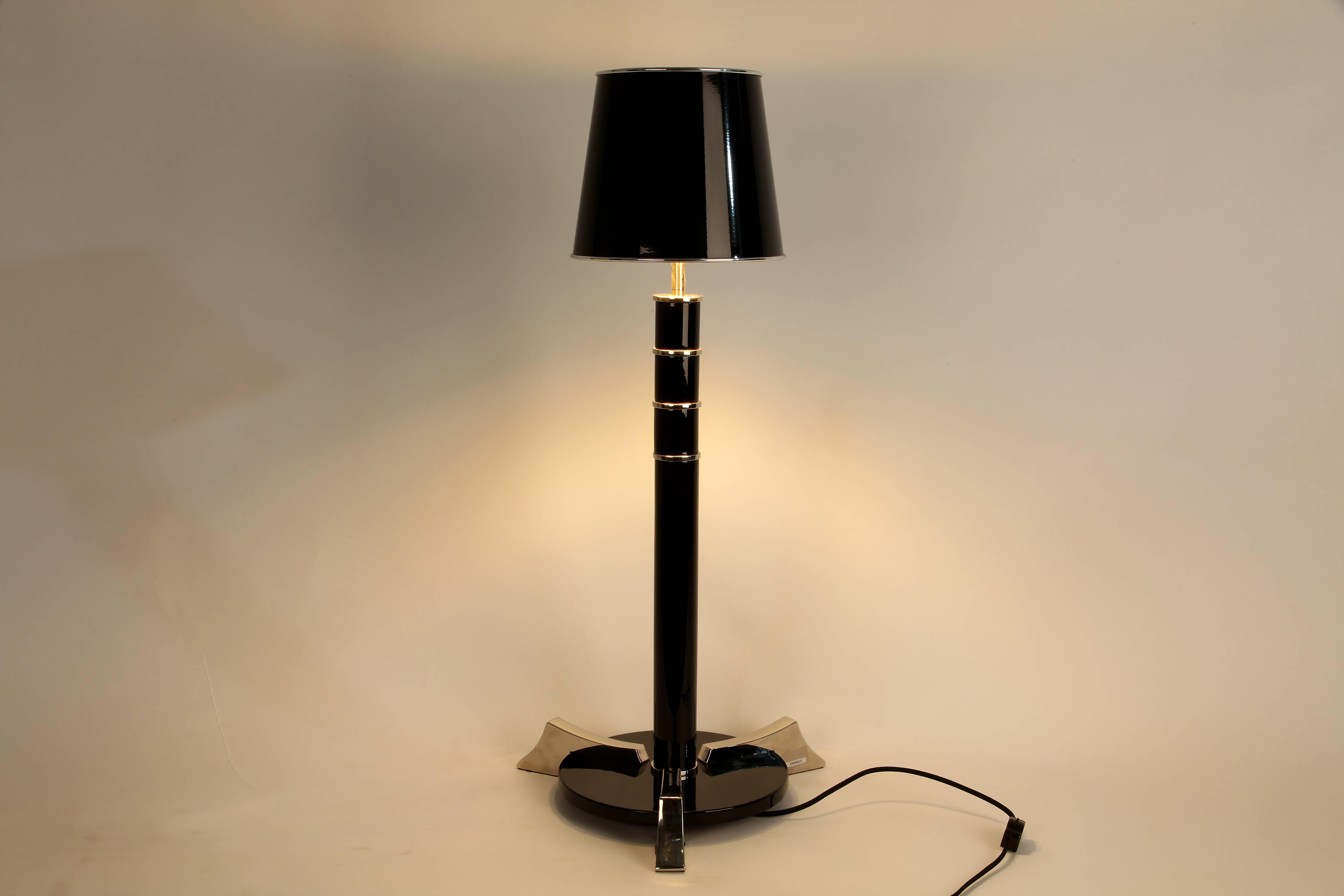 Contemporary Pair of Hungarian Art Deco Style Table Lamps