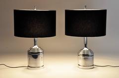 Pair of Hungarian Art Deco Table Lamps