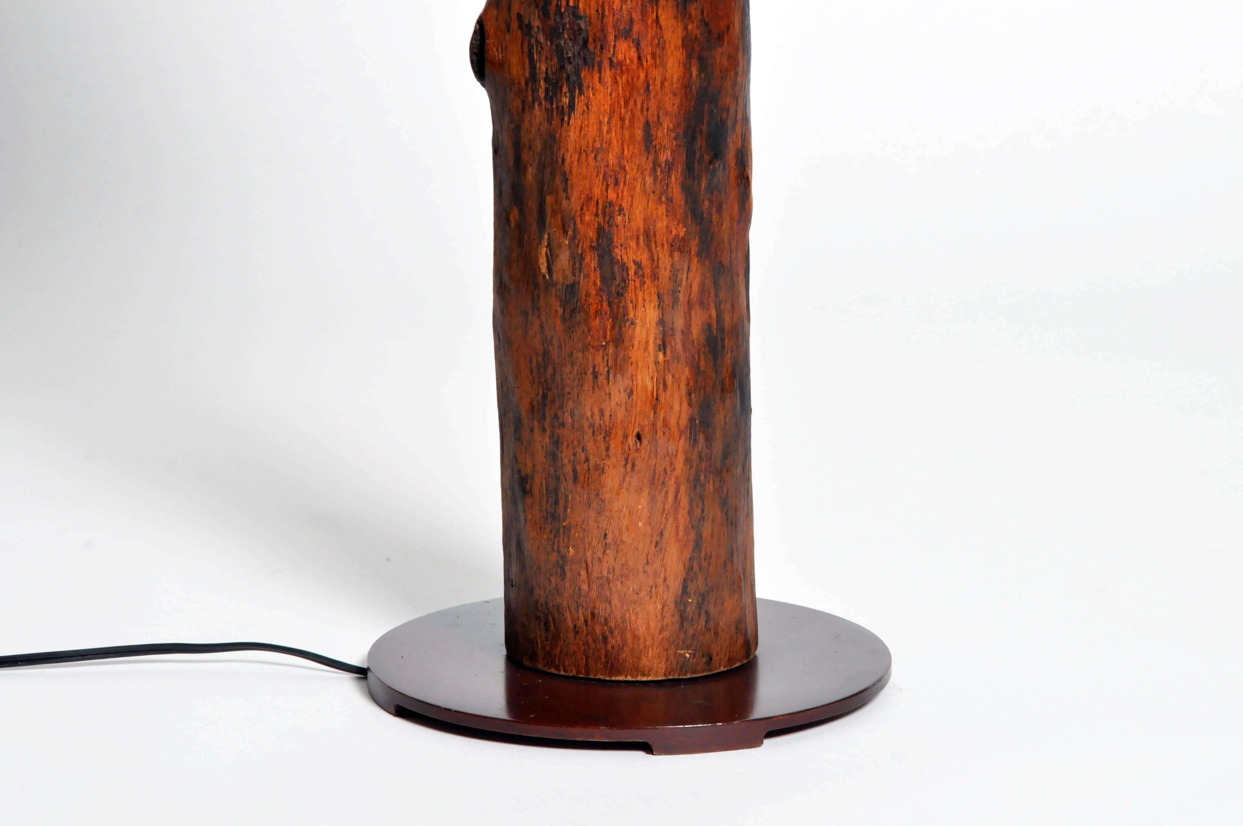Reclaimed Banyan Wood Lamp 1
