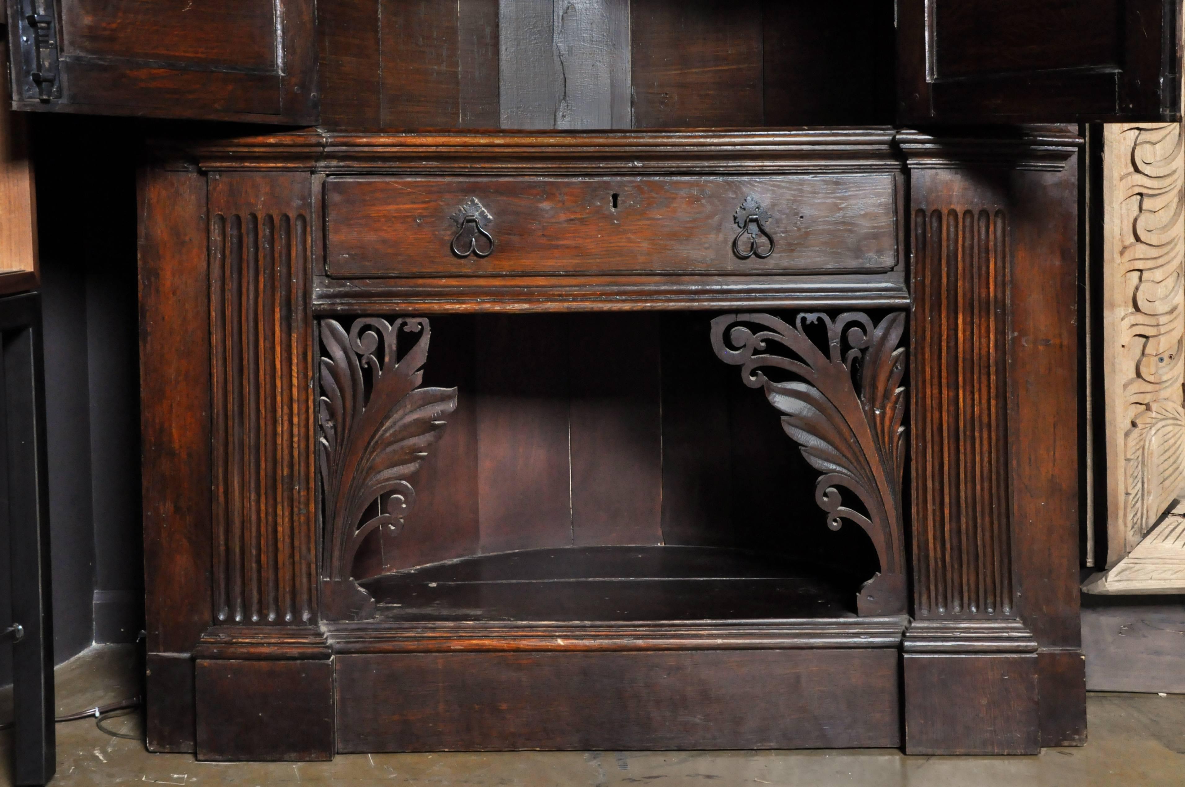 English Corner Cabinet 1