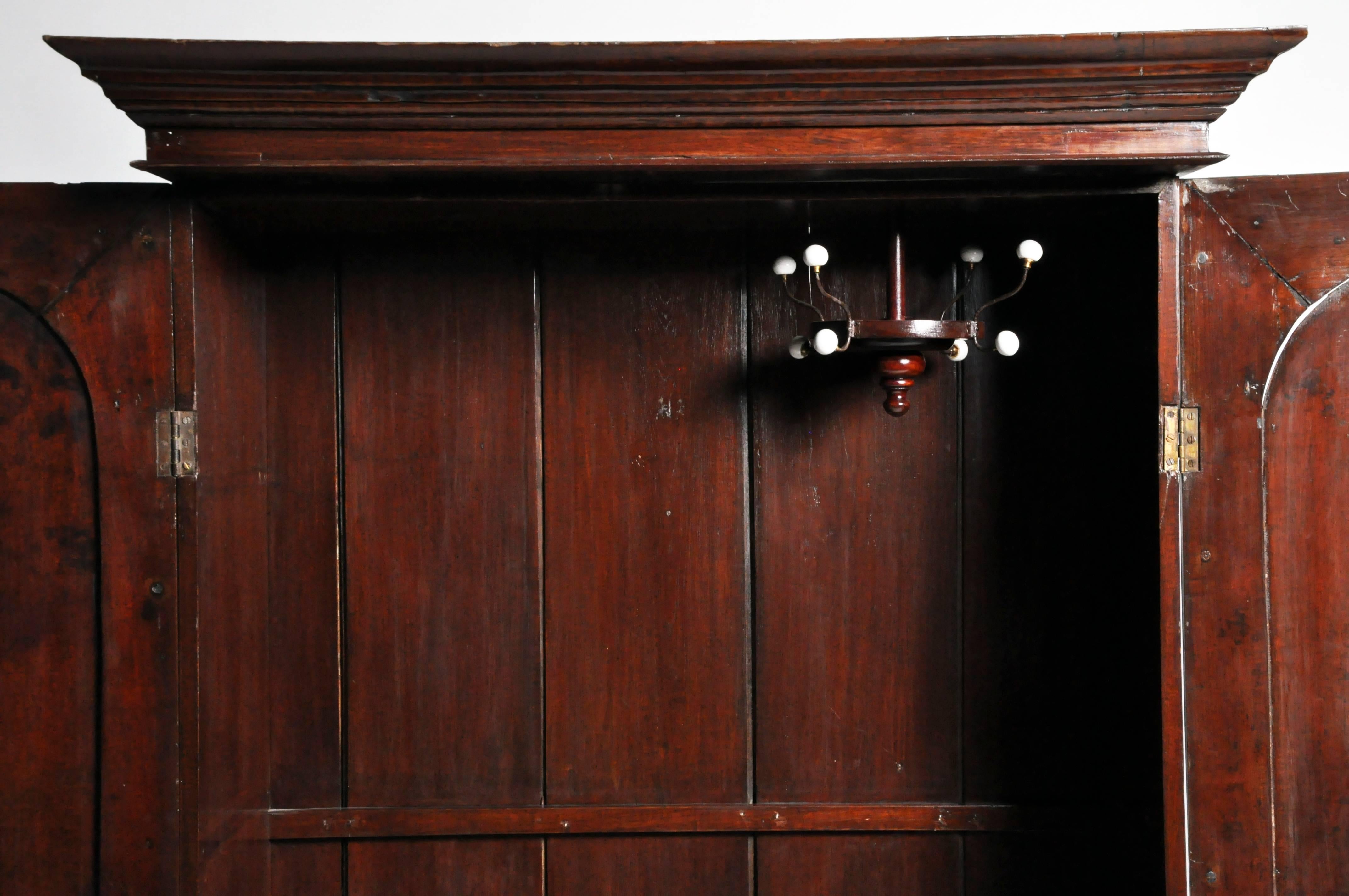 19th Century British Colonial Victorian Armoire