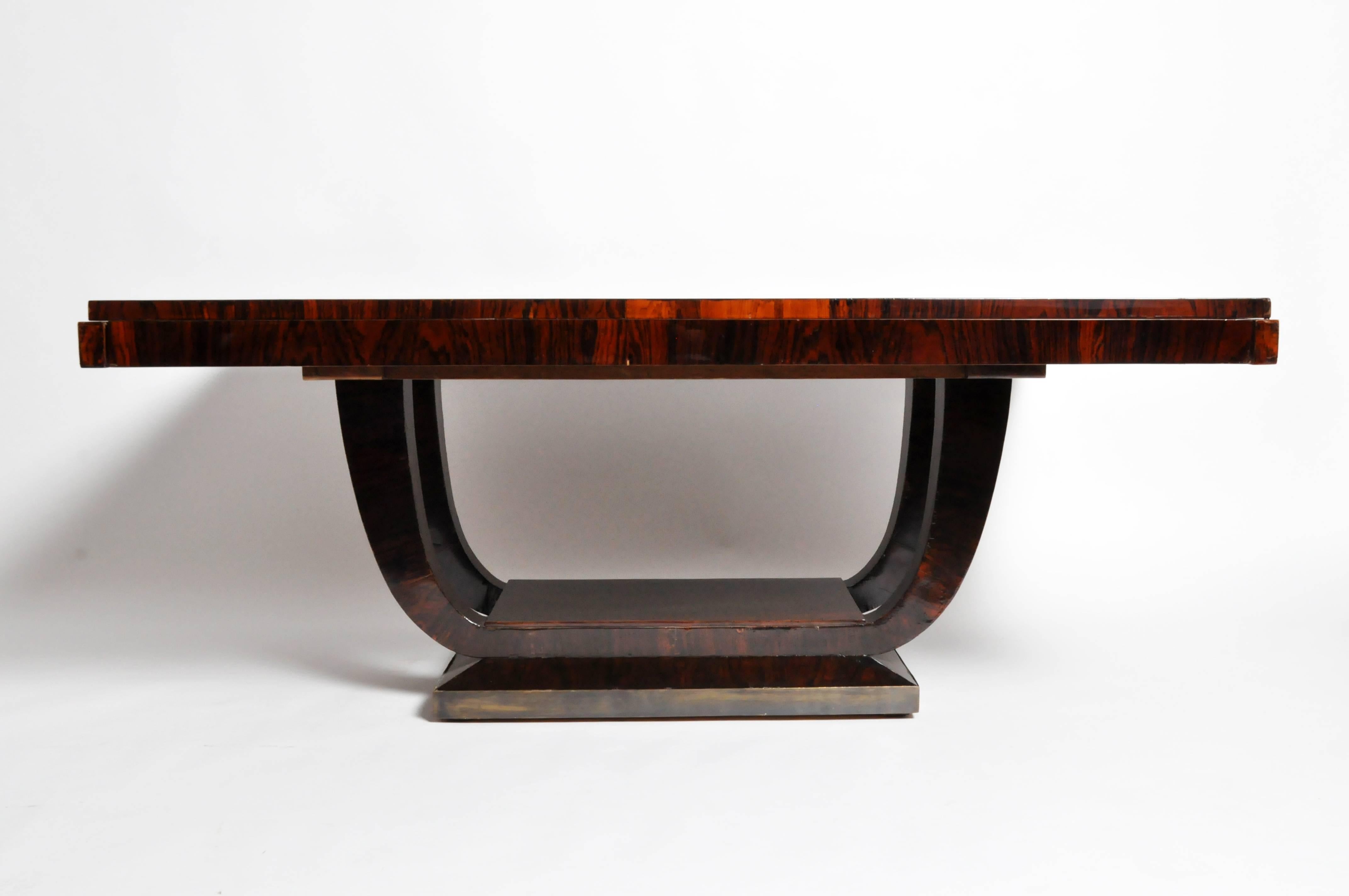 Veneer Art Deco Dining Table