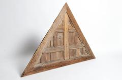 Pediment Wood Carving