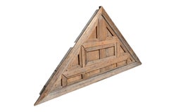 Pediment Wood Carving