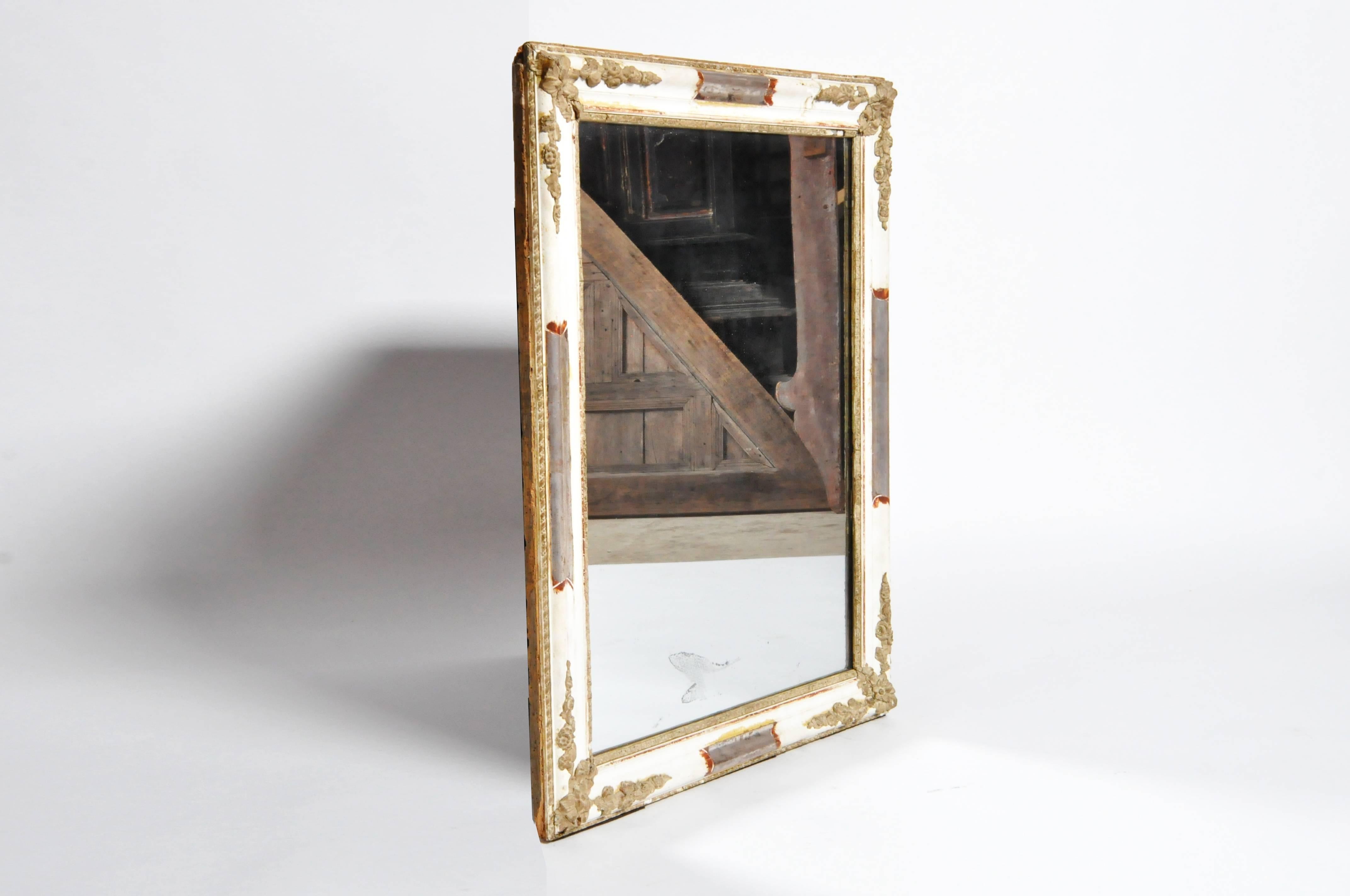Oak Louis XVI Style Mirror