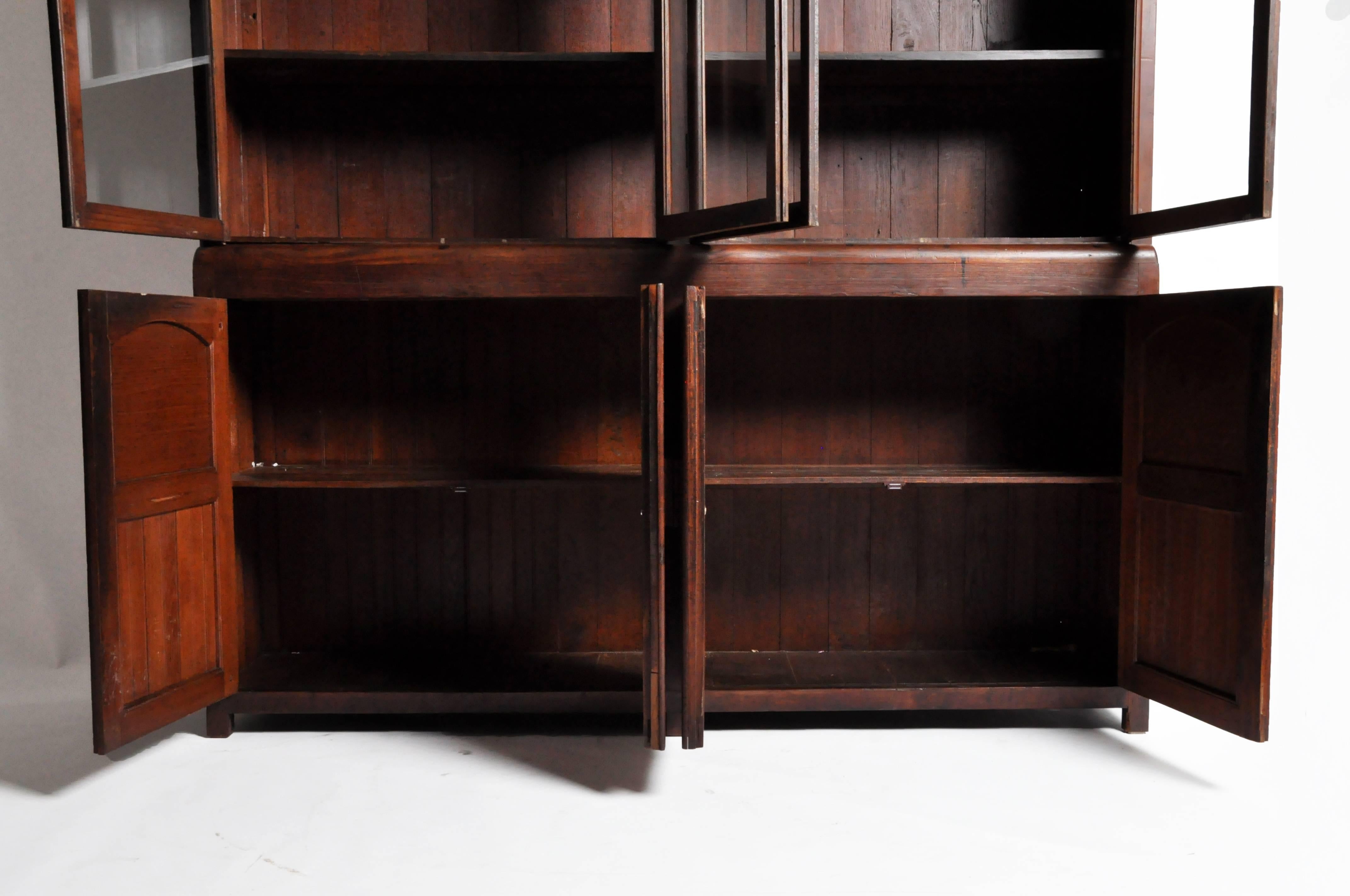 British Colonial Art Deco Bookcase 1