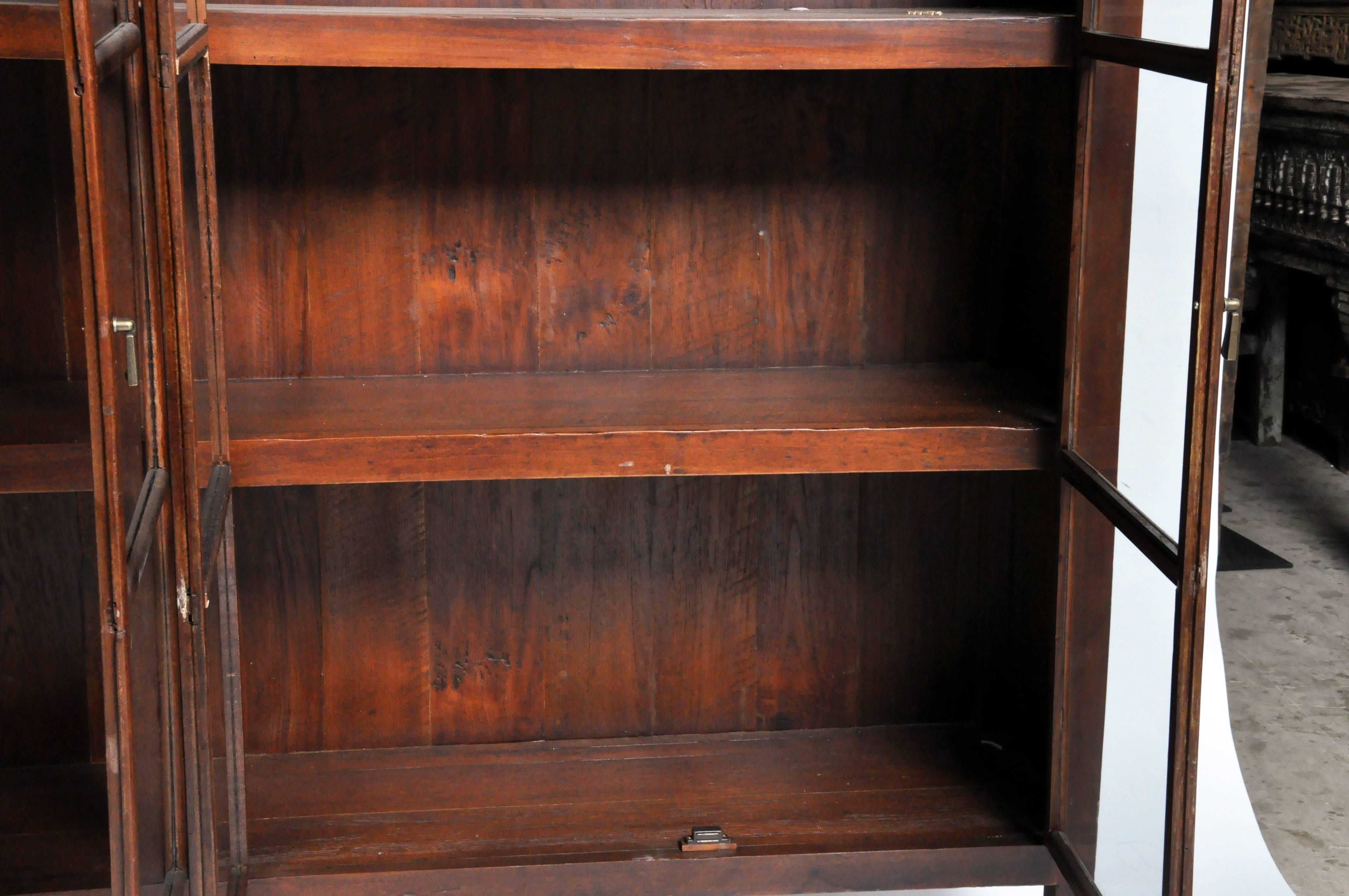 Impressive British Colonial Bookcase 3
