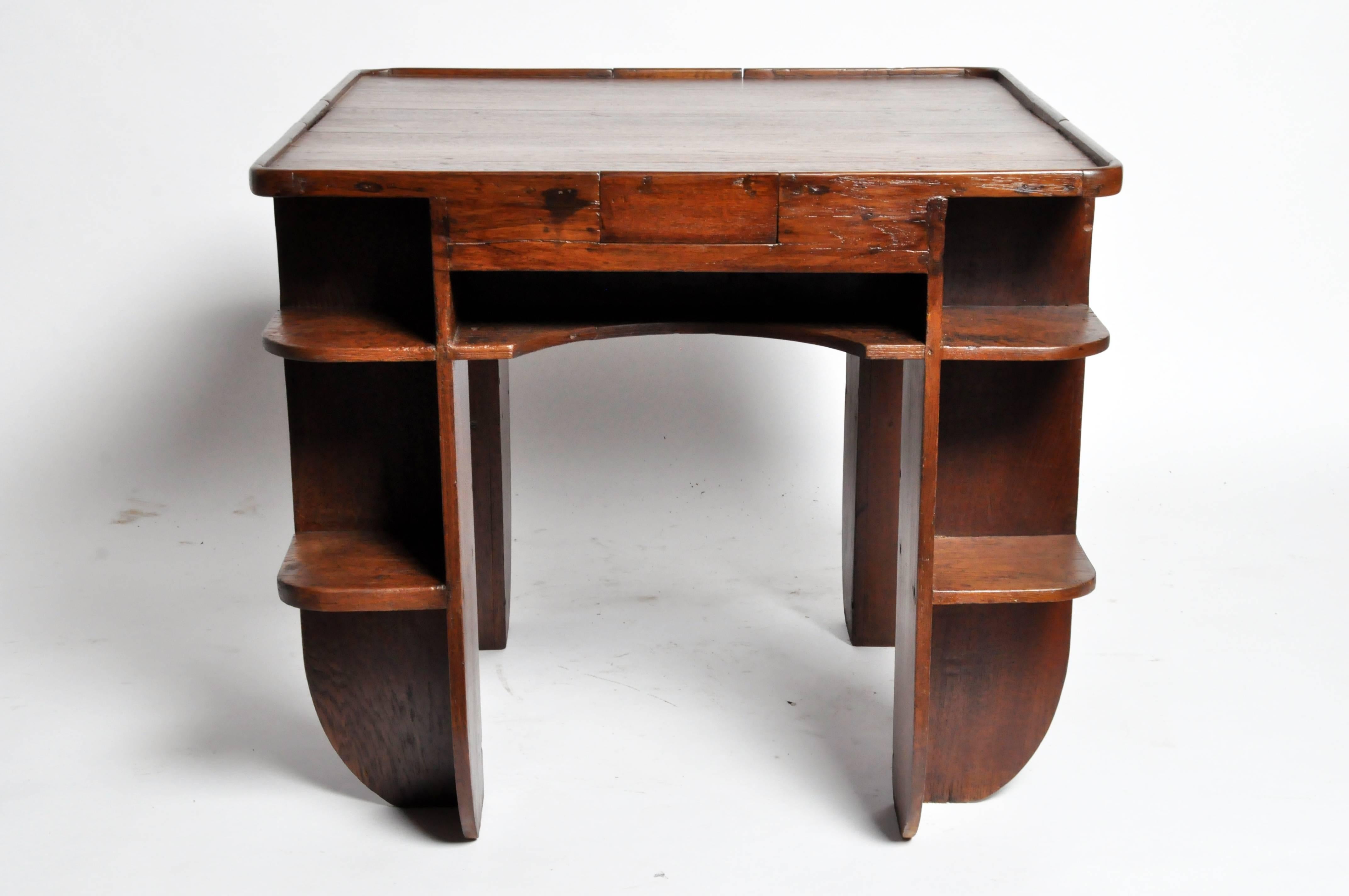 British Colonial Game Table In Good Condition In Chicago, IL