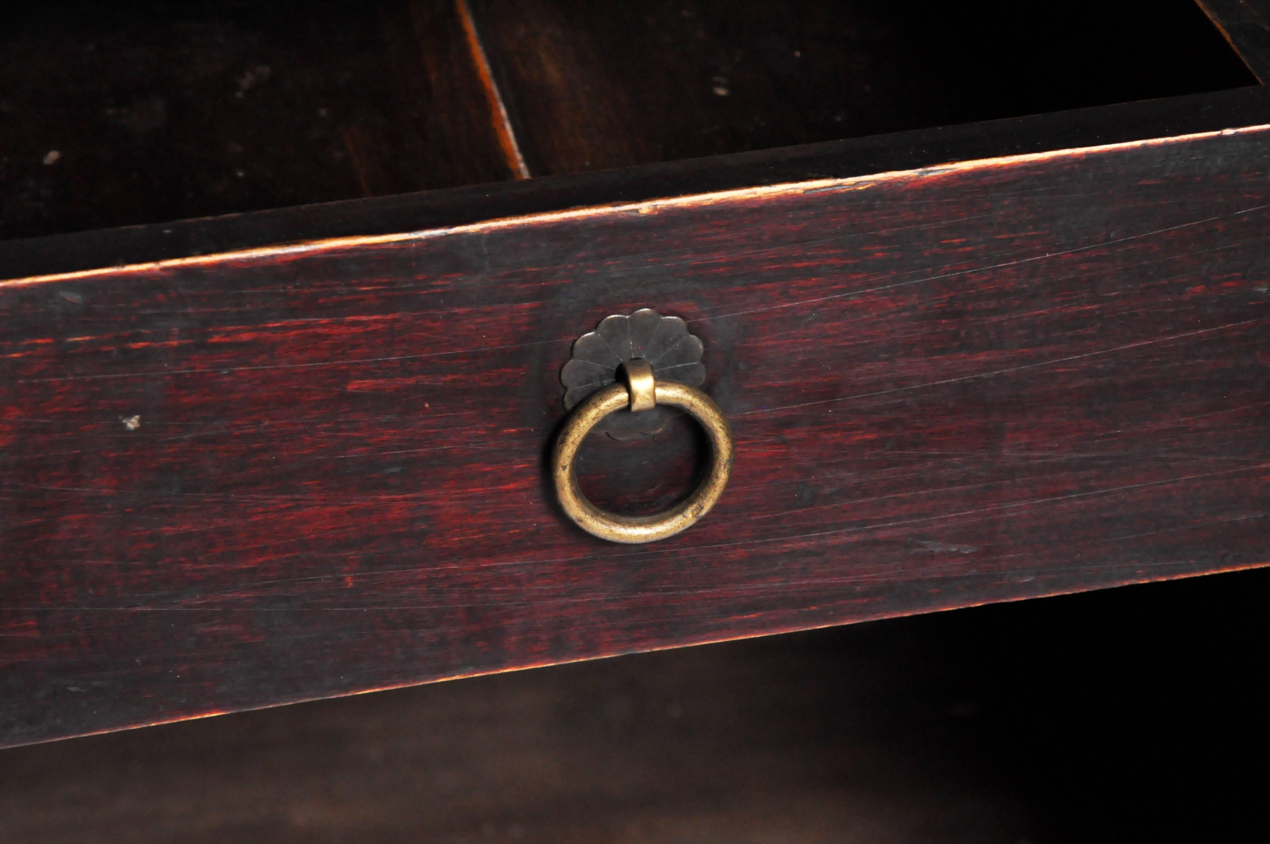 Chinese Round Post Chest with Original Patina 4