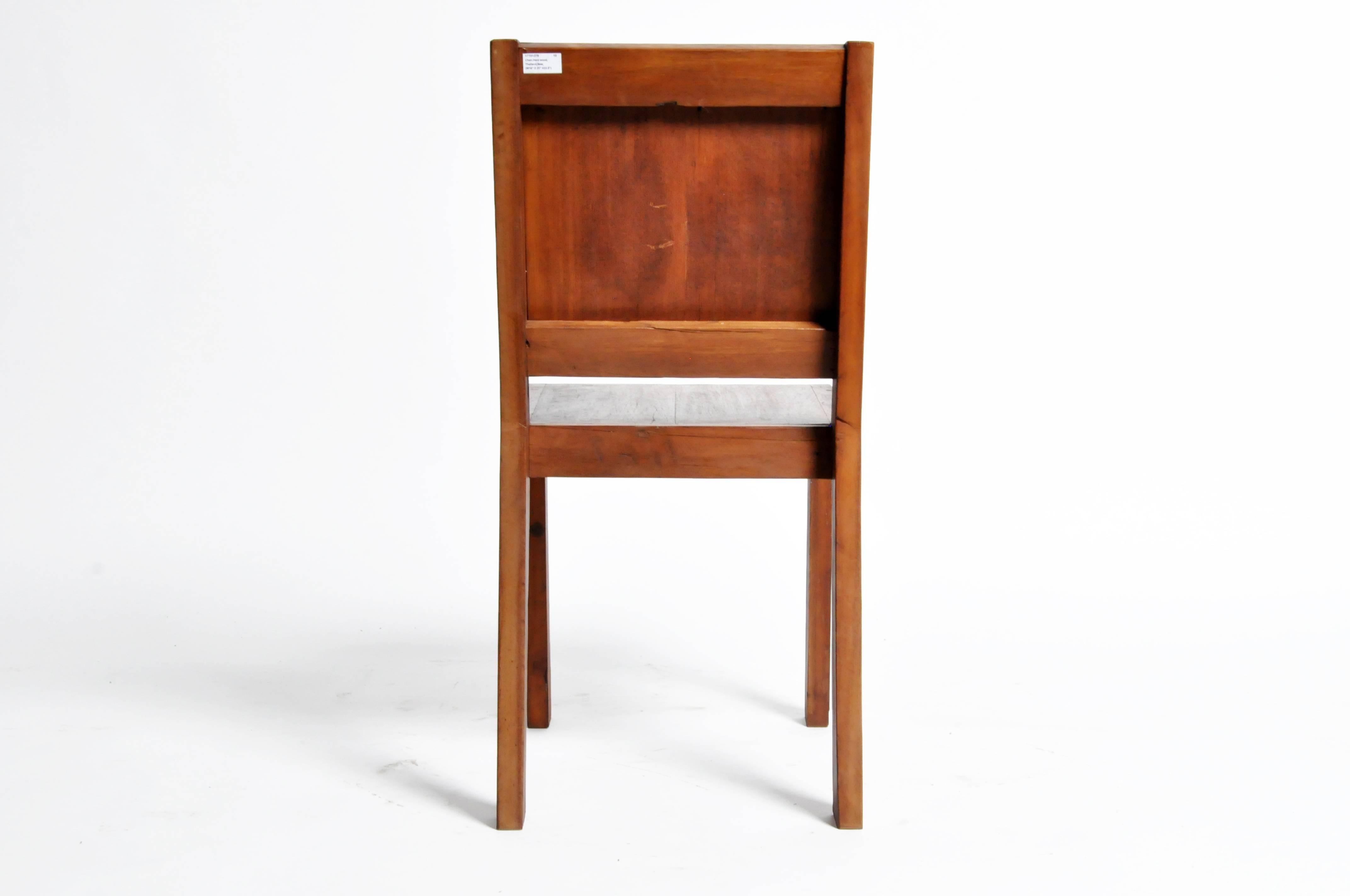 Contemporary Reclaimed Teak Wood Chairs