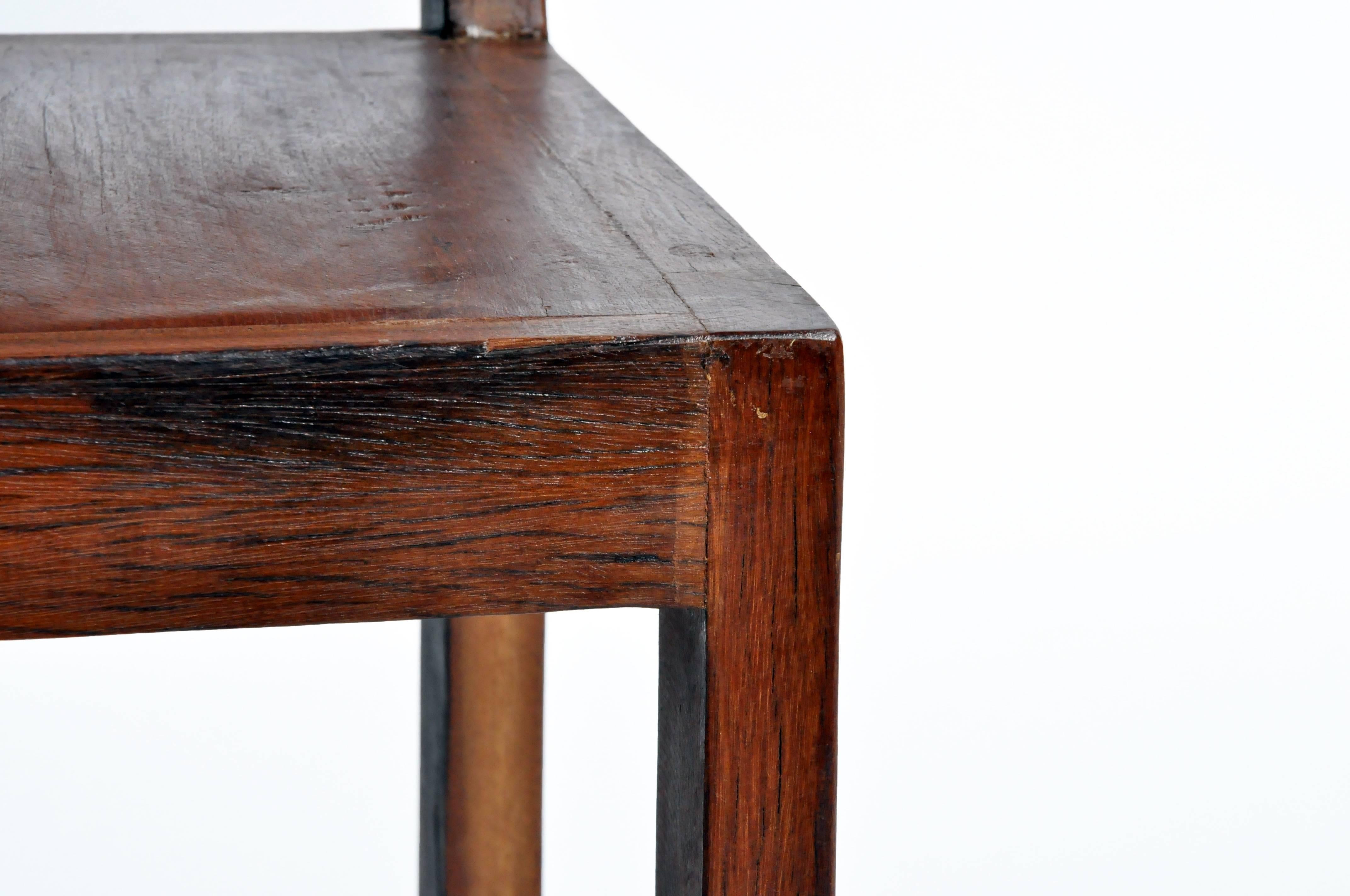 Reclaimed Teak Wood Chairs 5