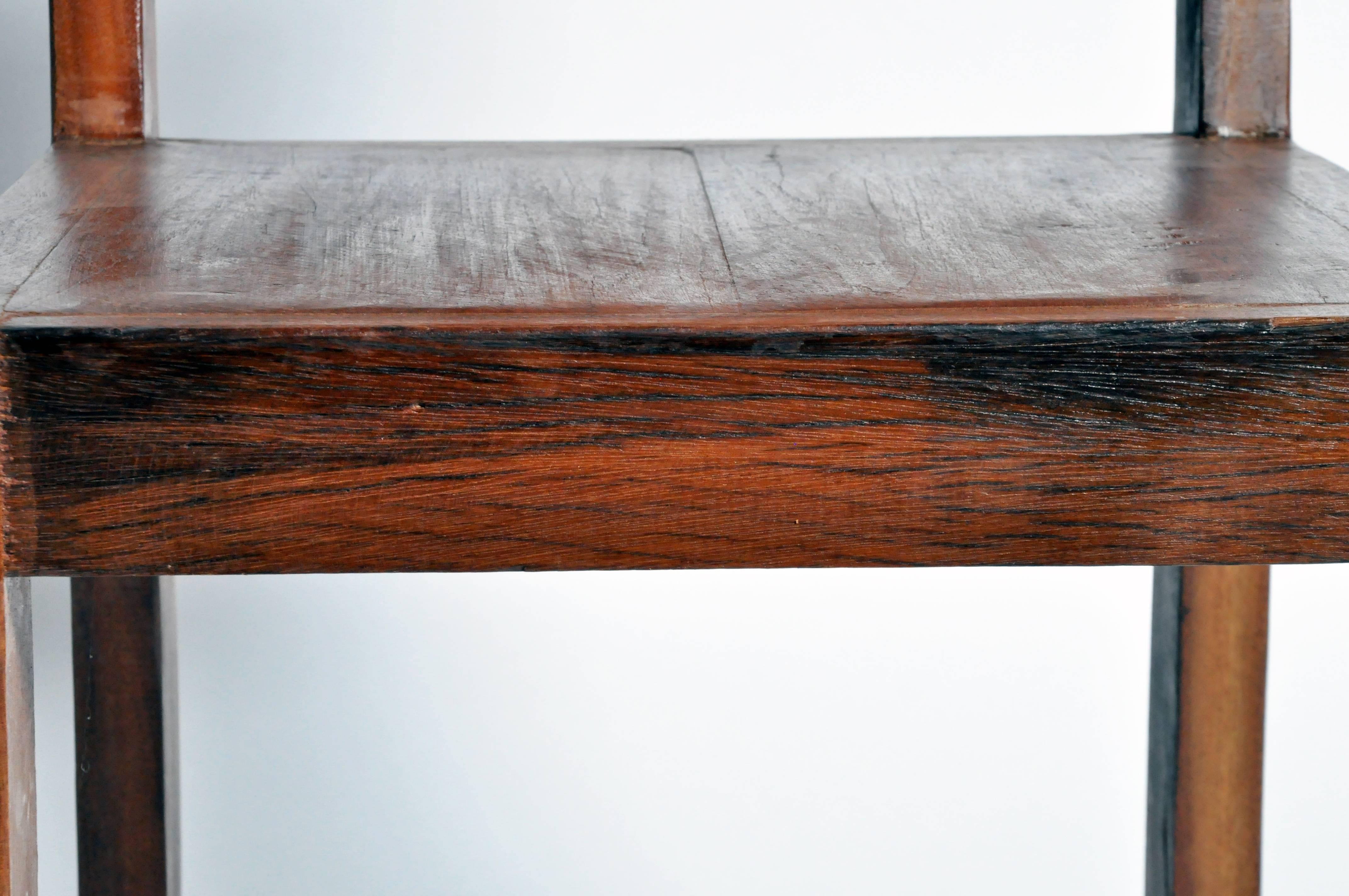 Reclaimed Teak Wood Chairs 4