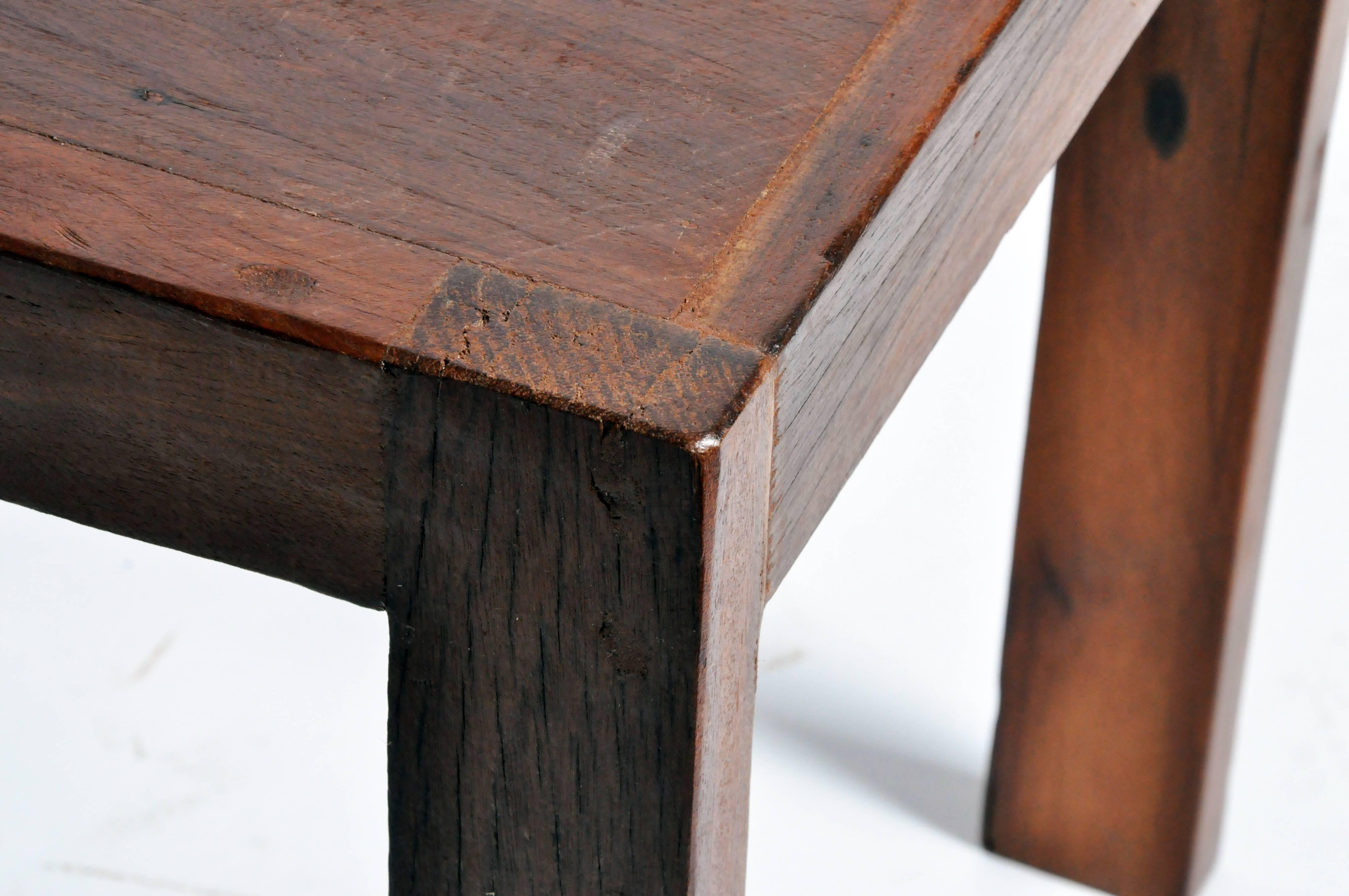 Reclaimed Teak Wood Chairs 3