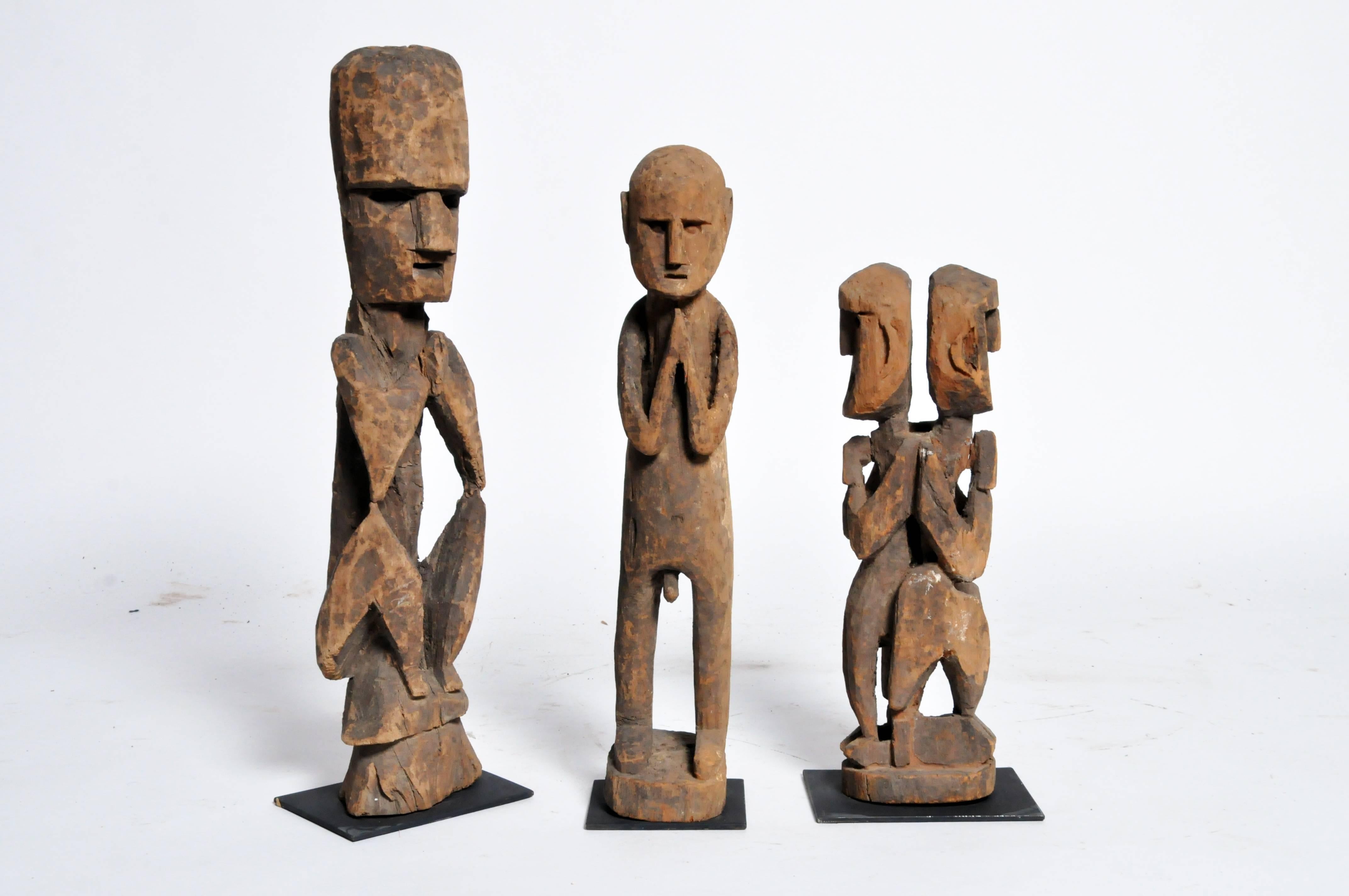 Tribal Naga Wooden Sculptures