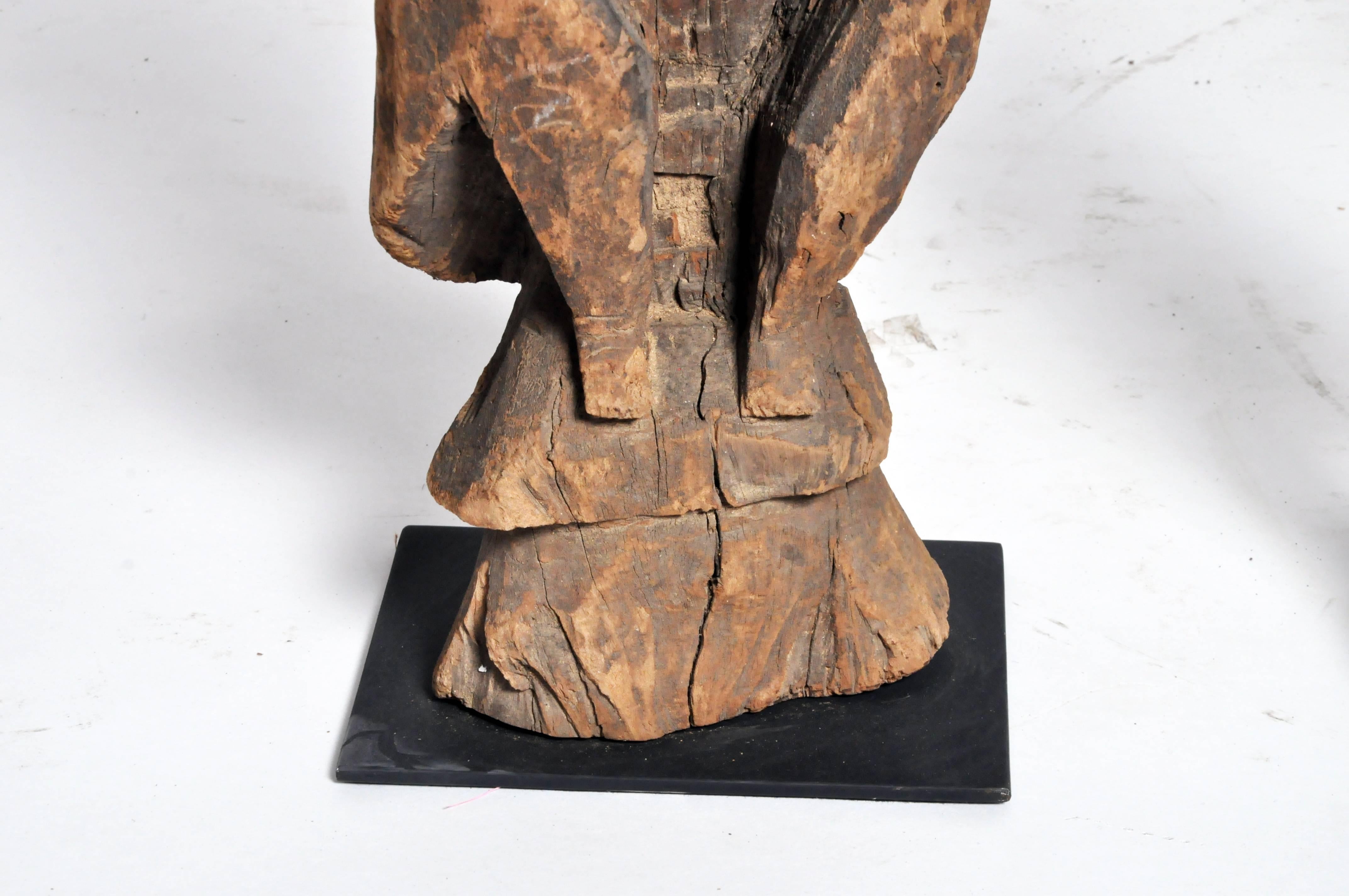 20th Century Naga Wooden Sculptures