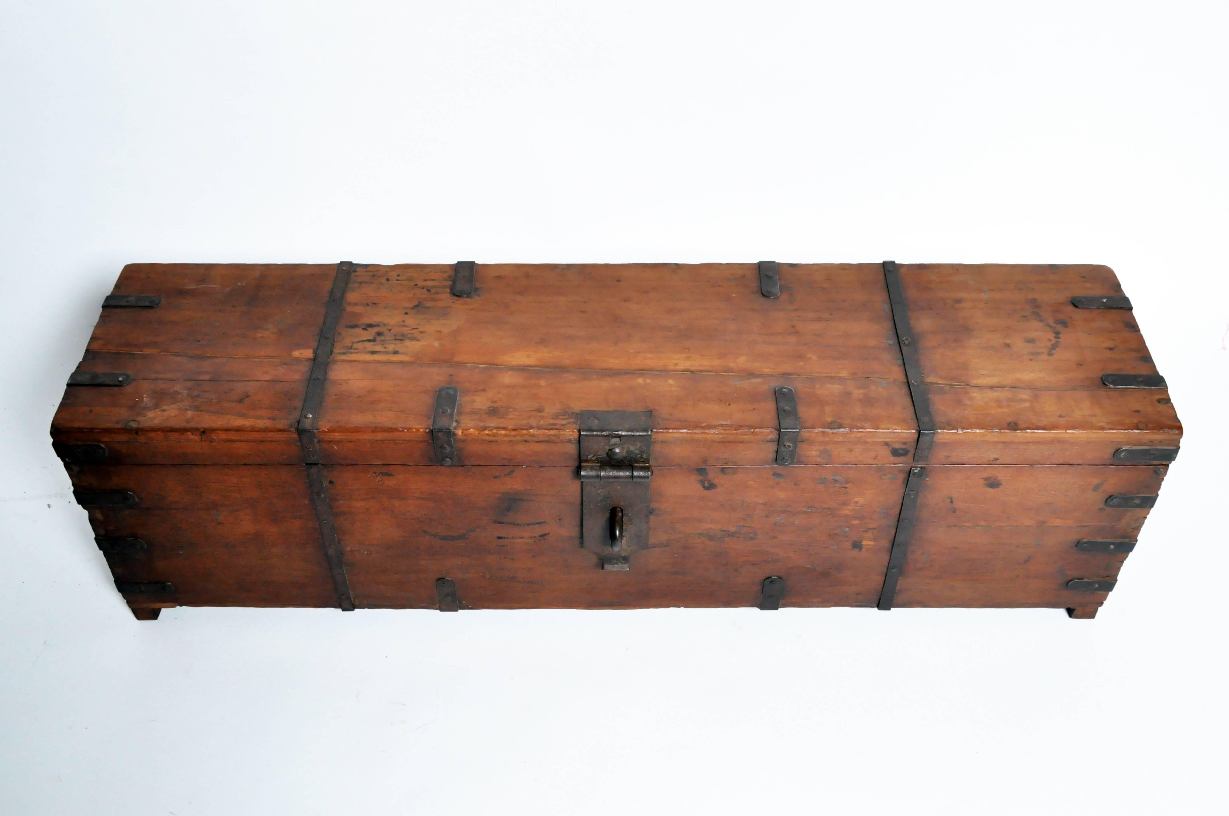 wooden rifle box