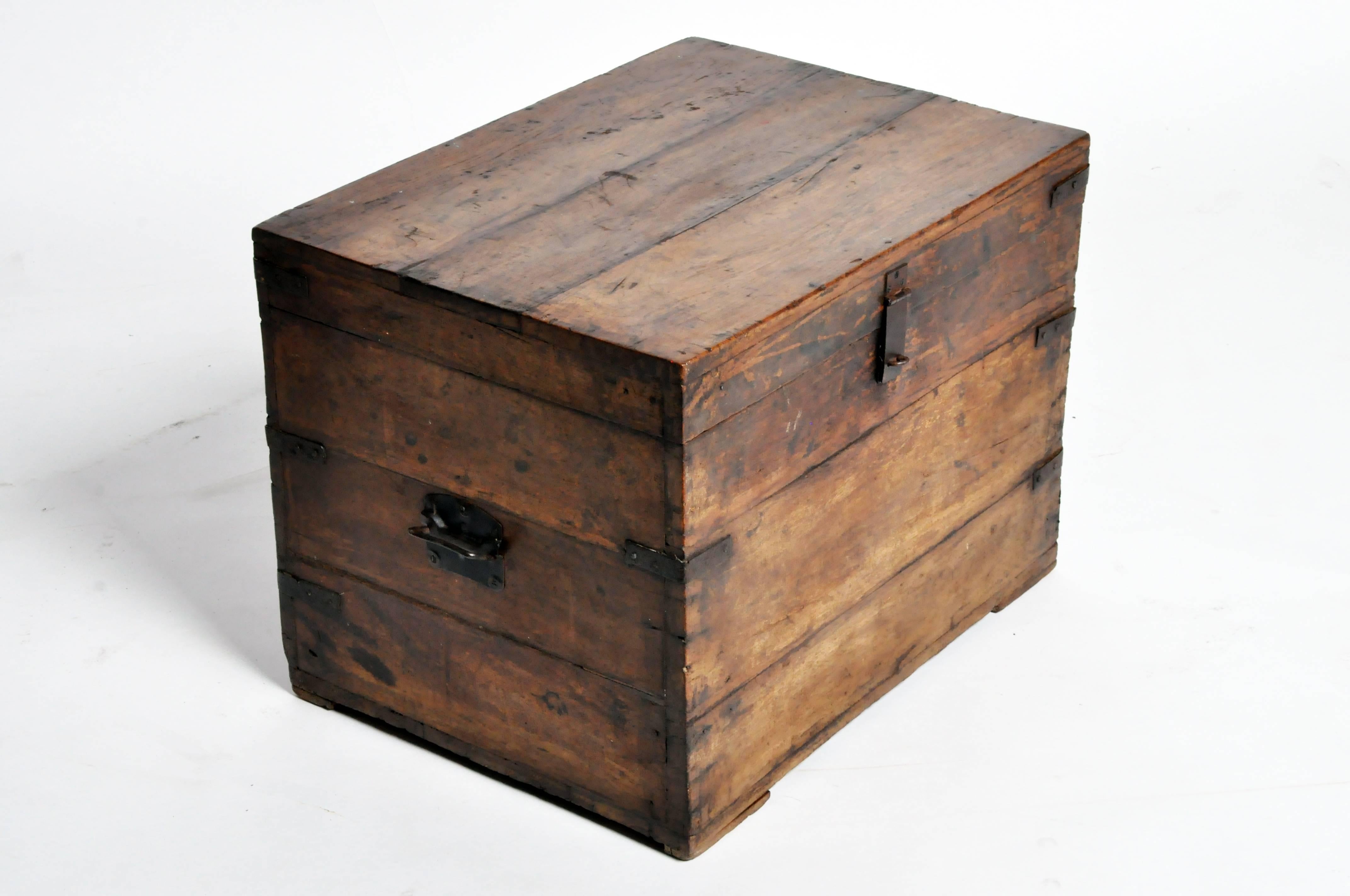 wooden storage case