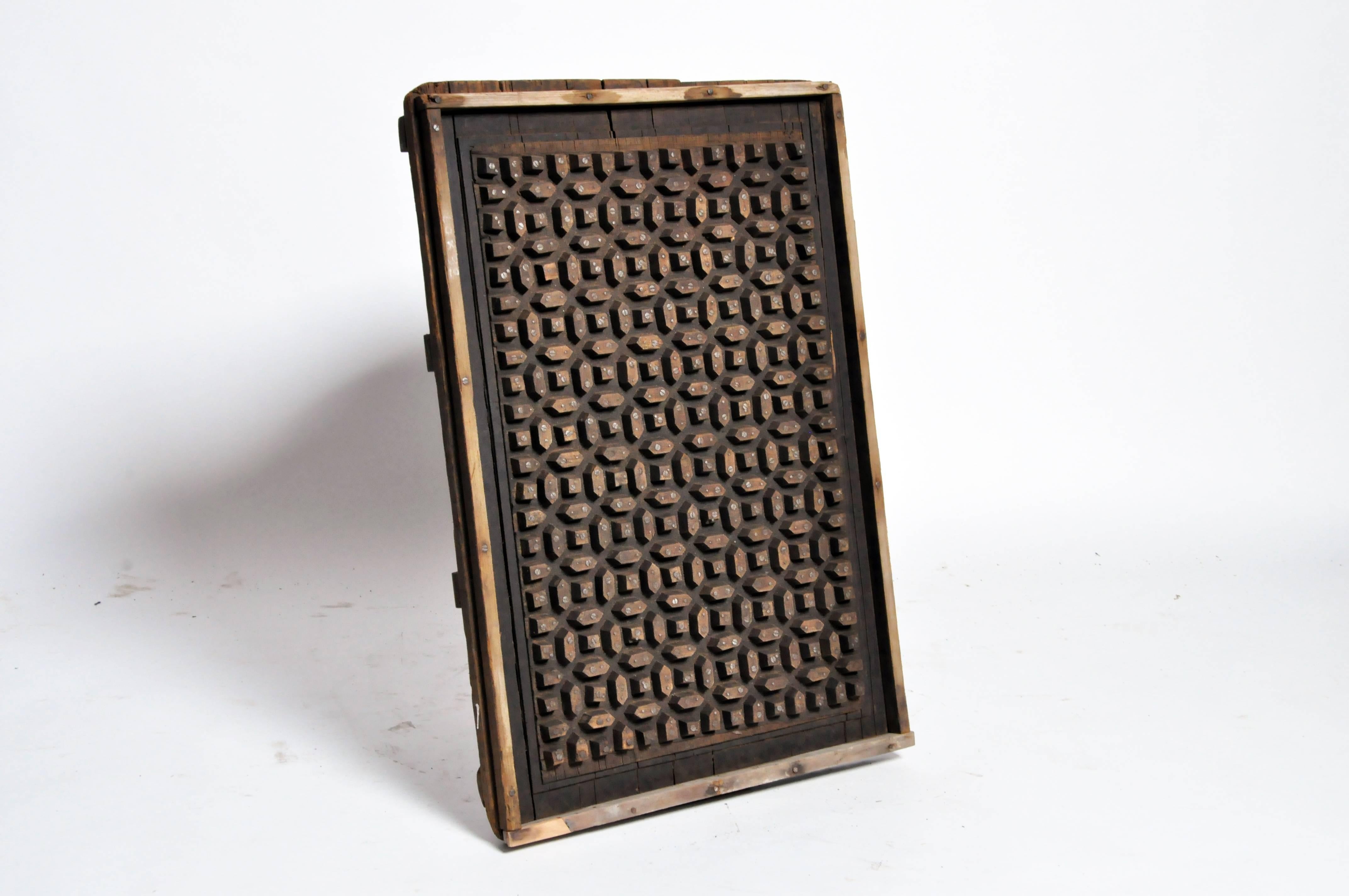 Wooden Cement Mold 2