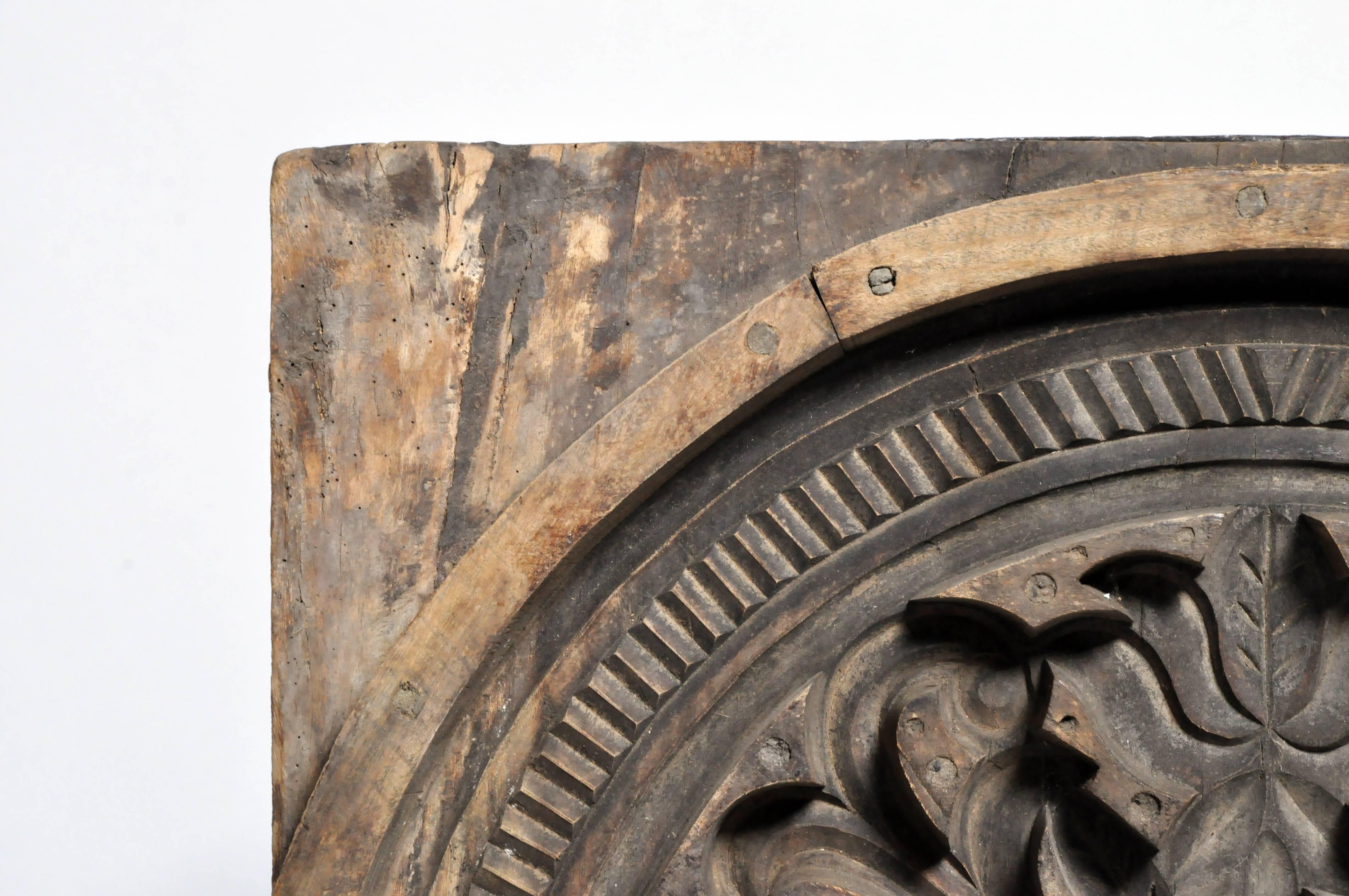 Indian Wooden Cement Mold