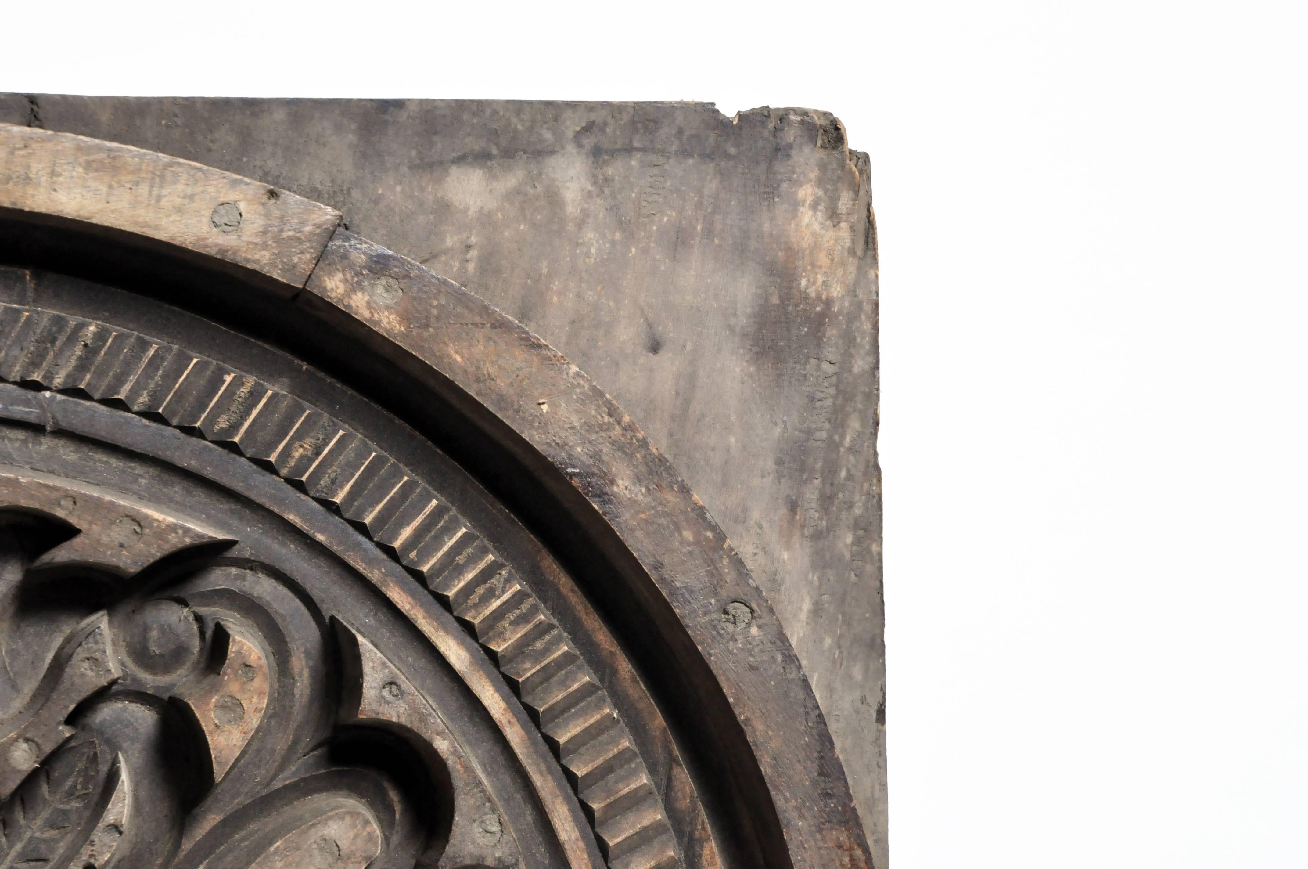20th Century Wooden Cement Mold