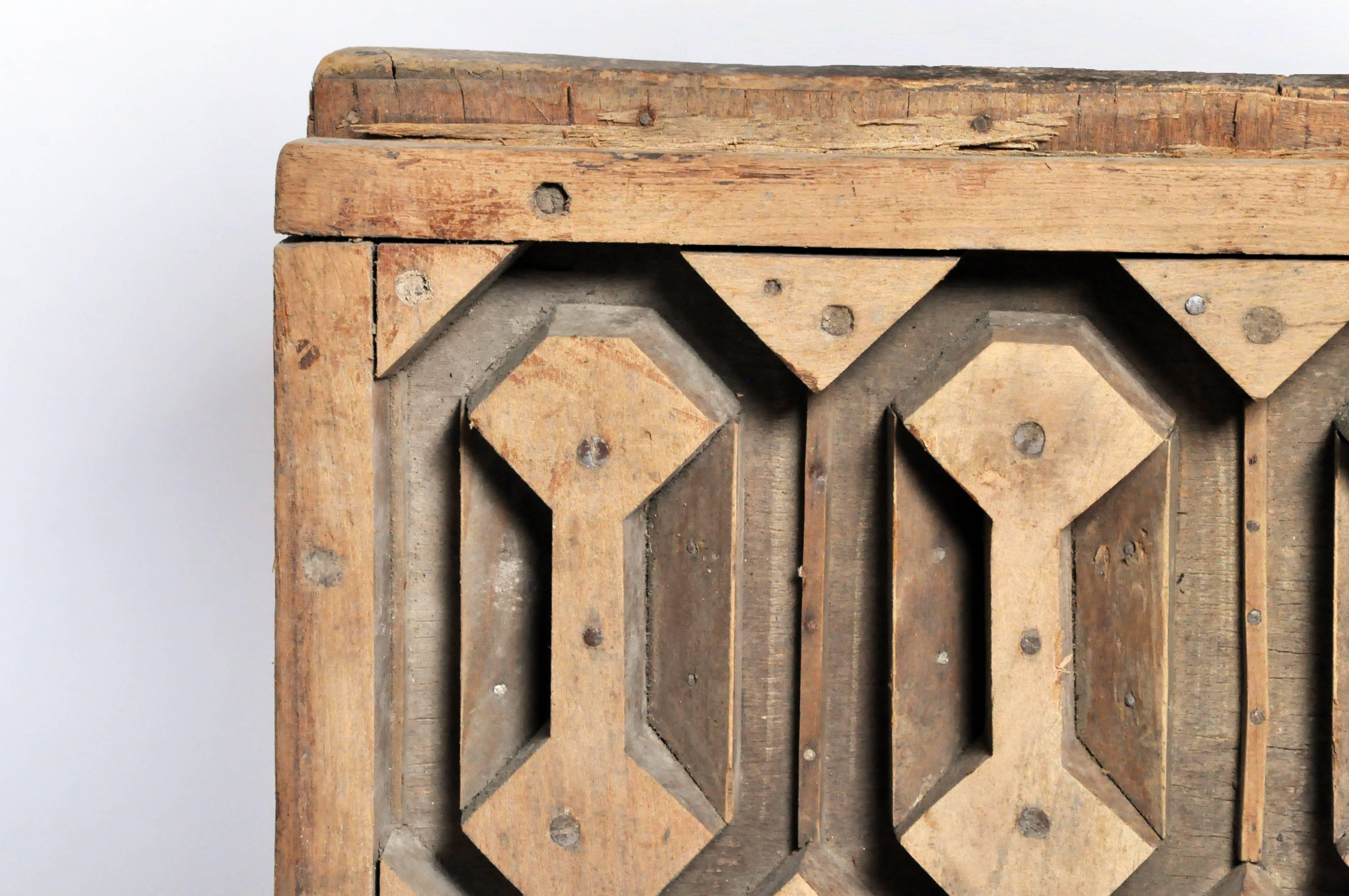 Softwood Wooden Cement Mold