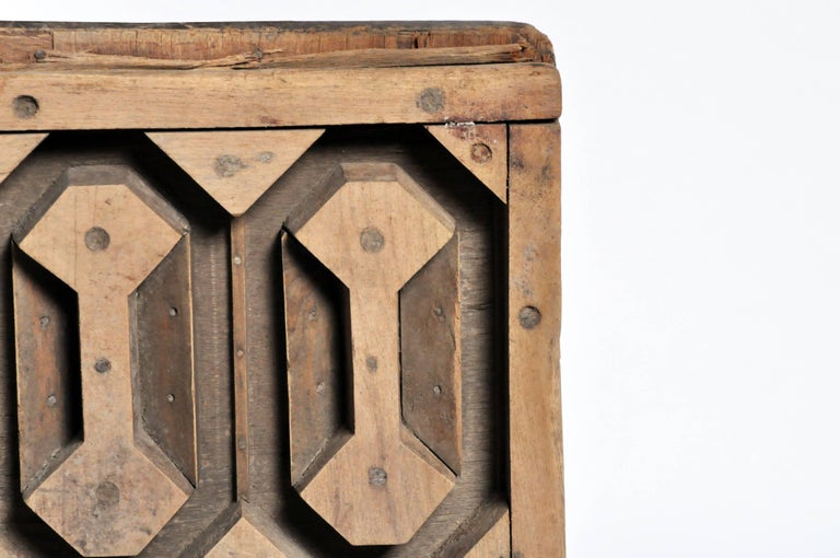 Wooden Cement Mold 1