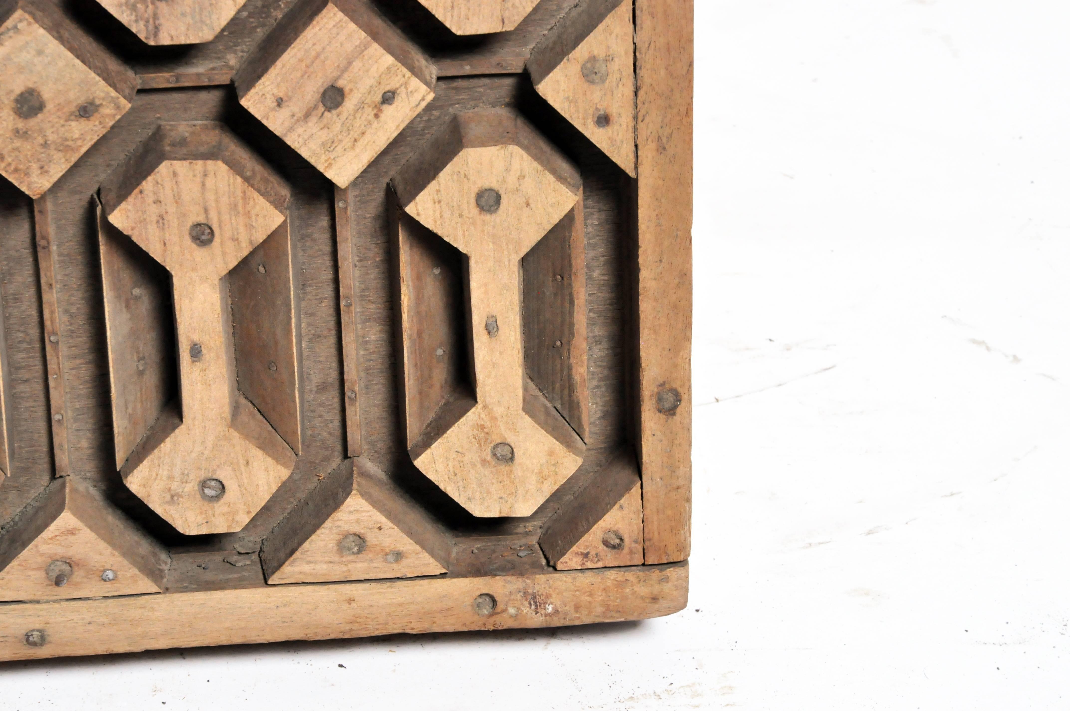 Wooden Cement Mold 2