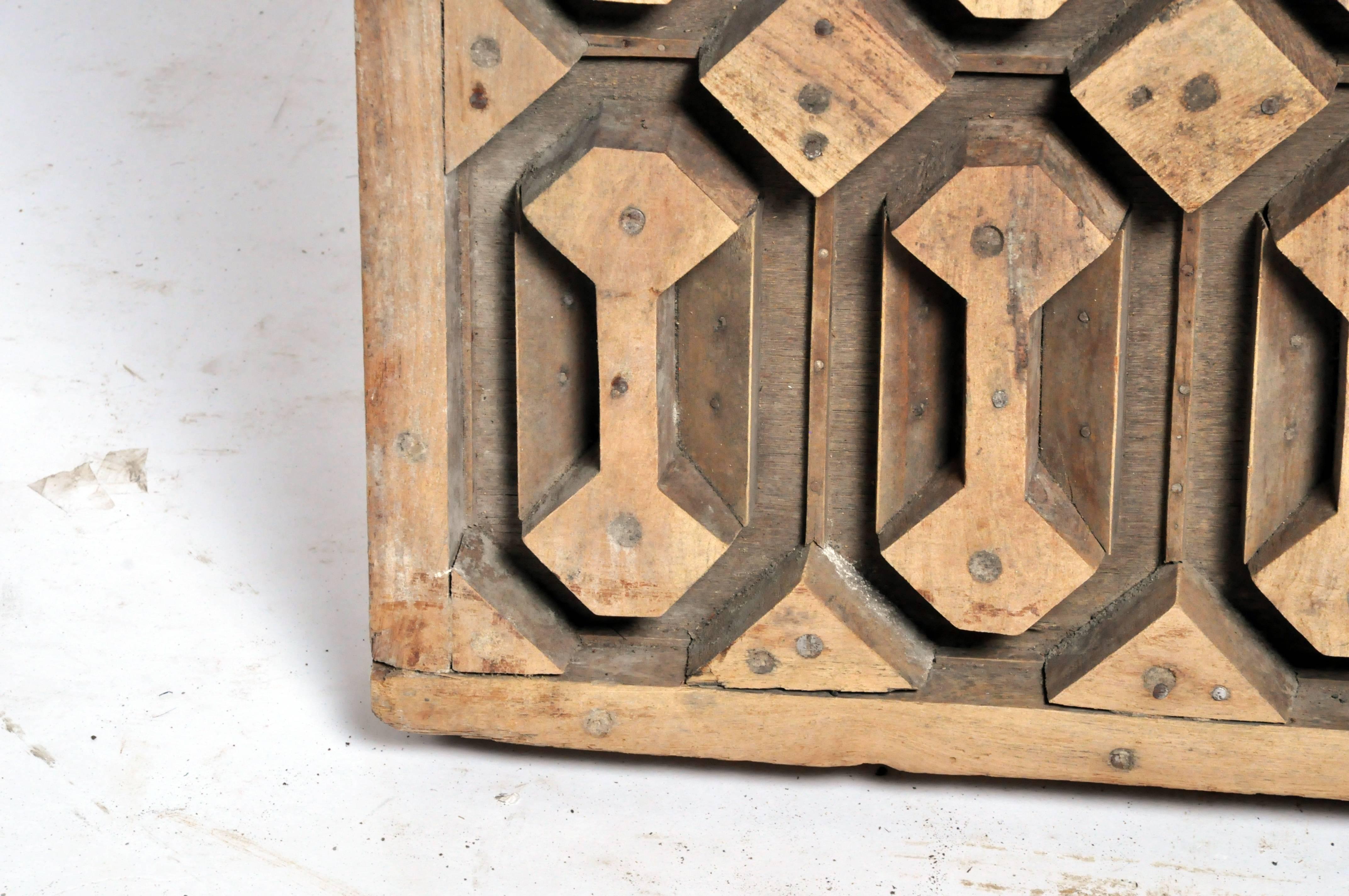 Wooden Cement Mold 3