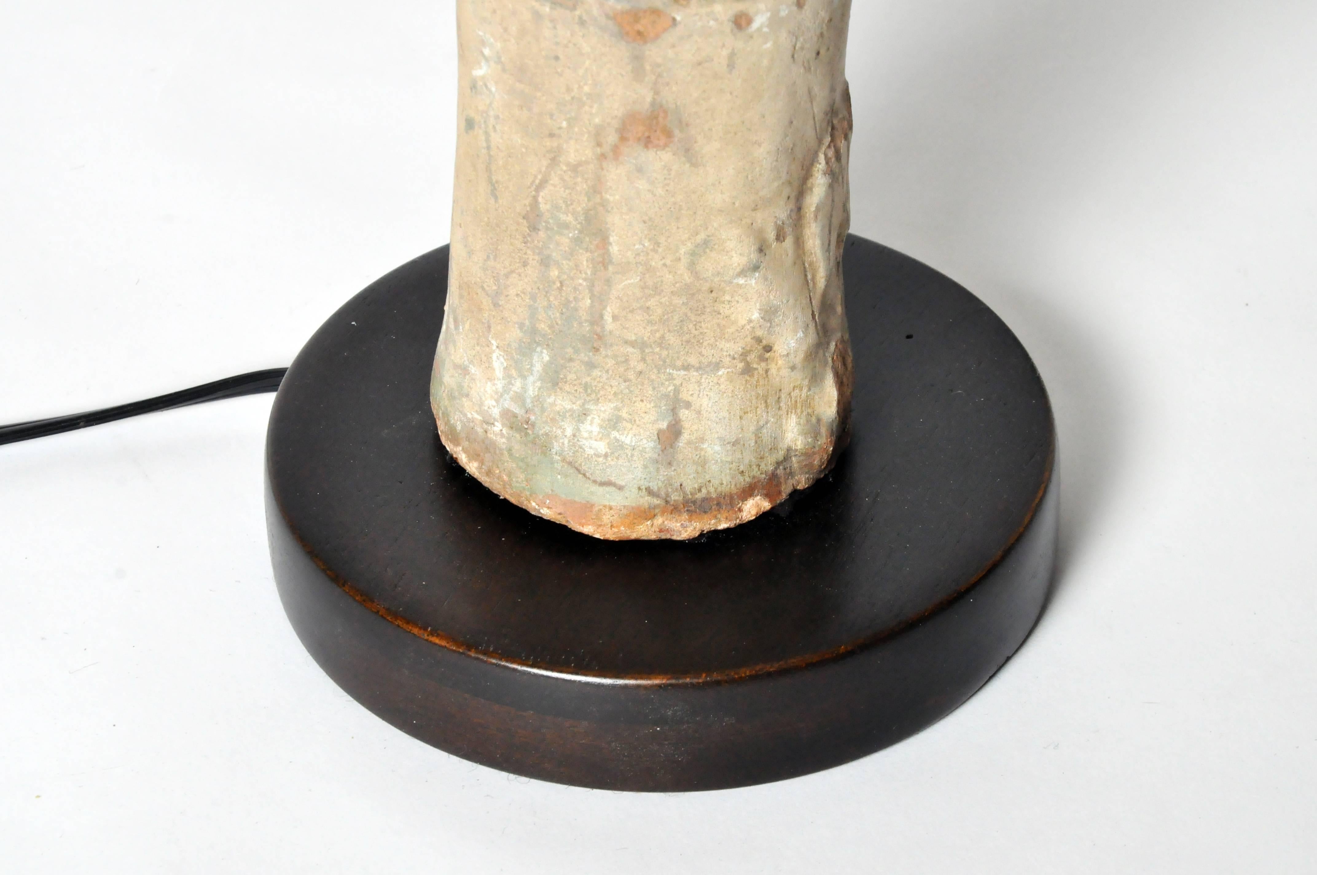 Ceramic Bamboo Trunk Lamp 5