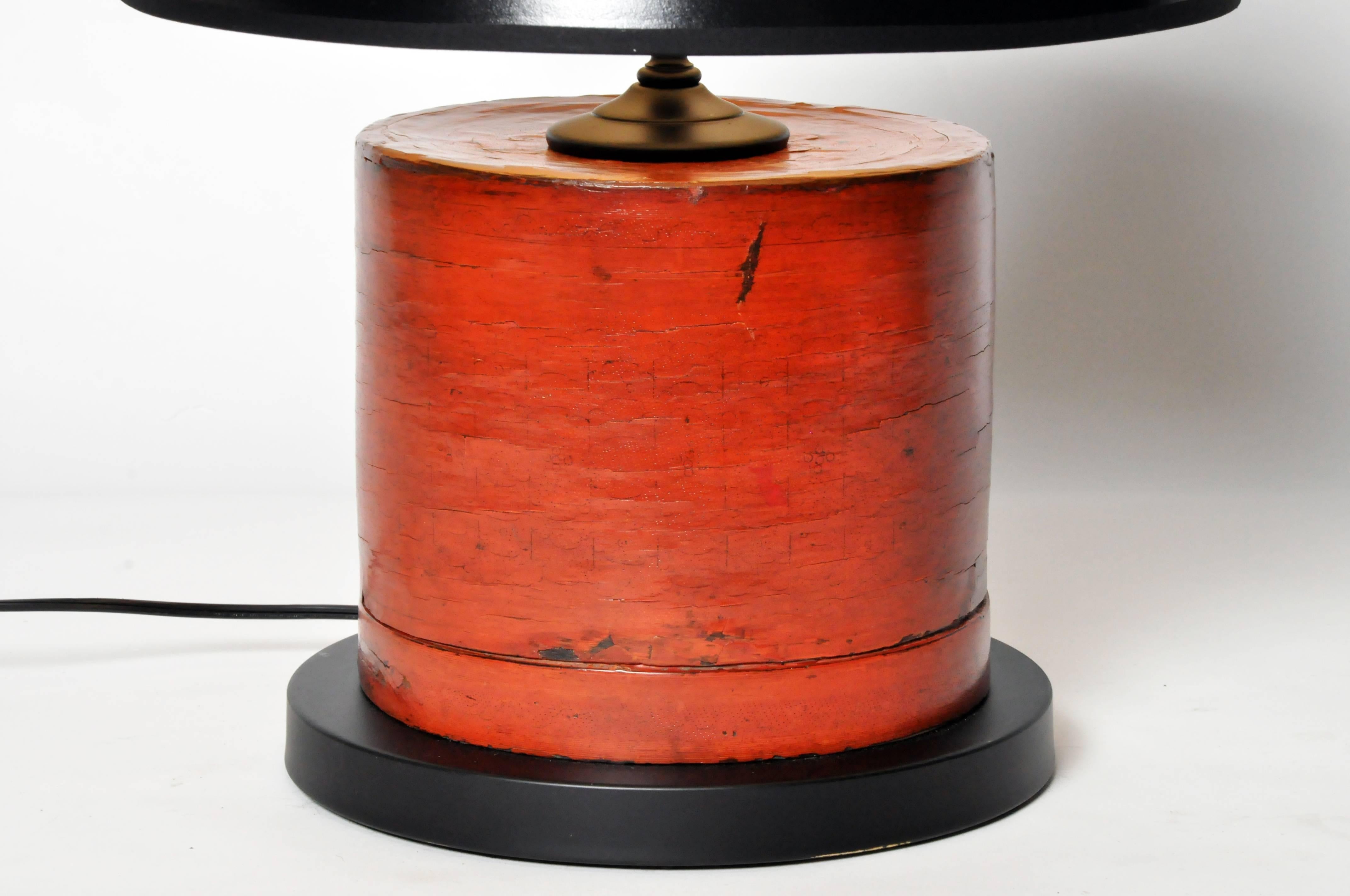 20th Century Betel Nut Box Lamp