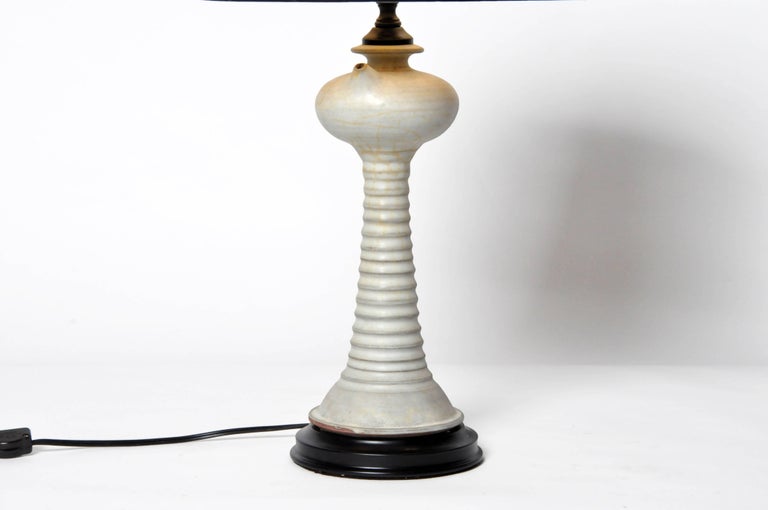Ceramic Vase Lamp For Sale at 1stdibs