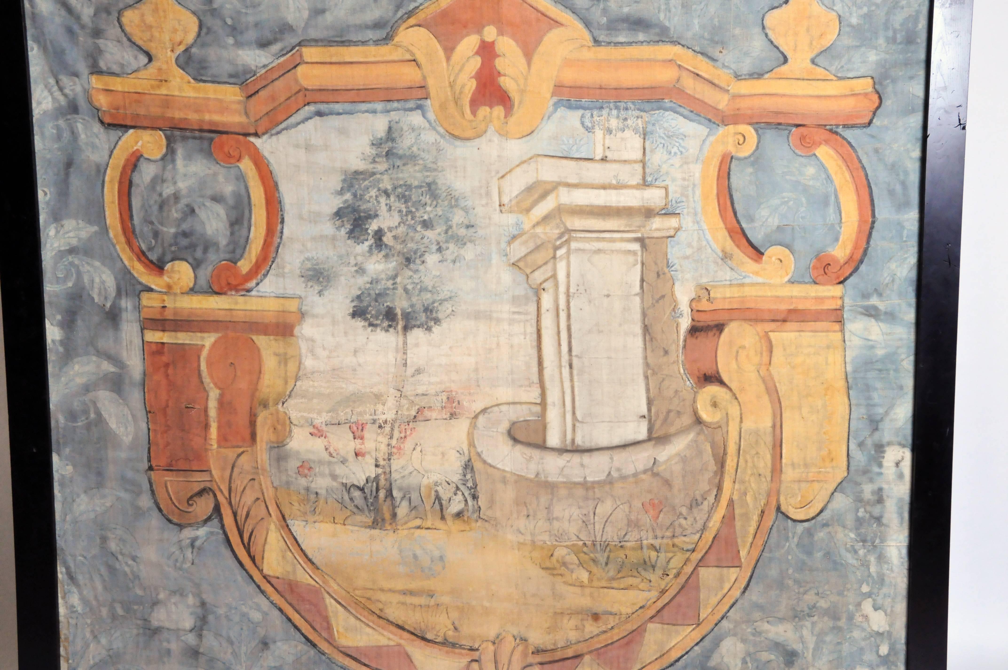 18th Century French Chateau Banner 5