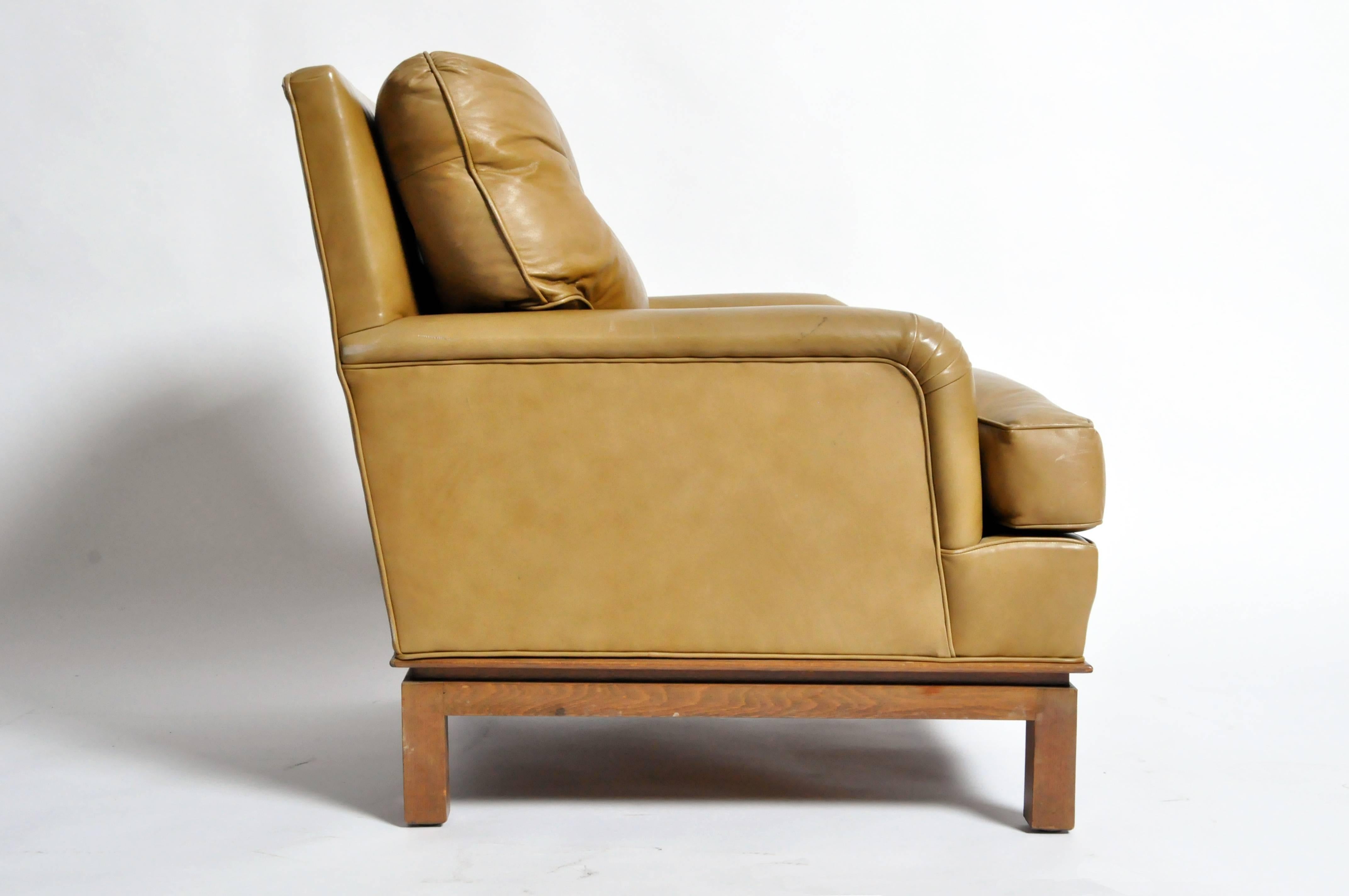 modern leather chair